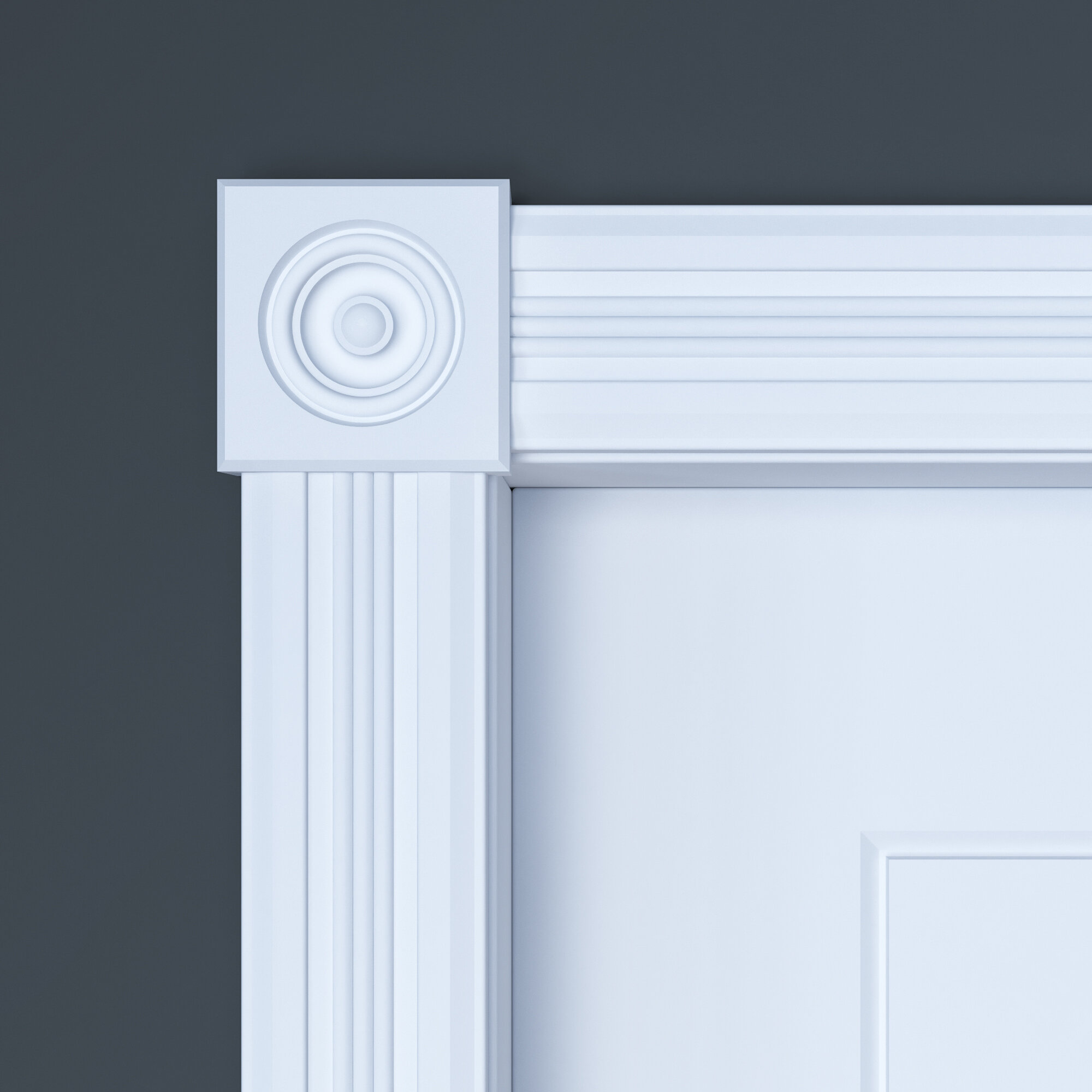 wood trim corner blocks
