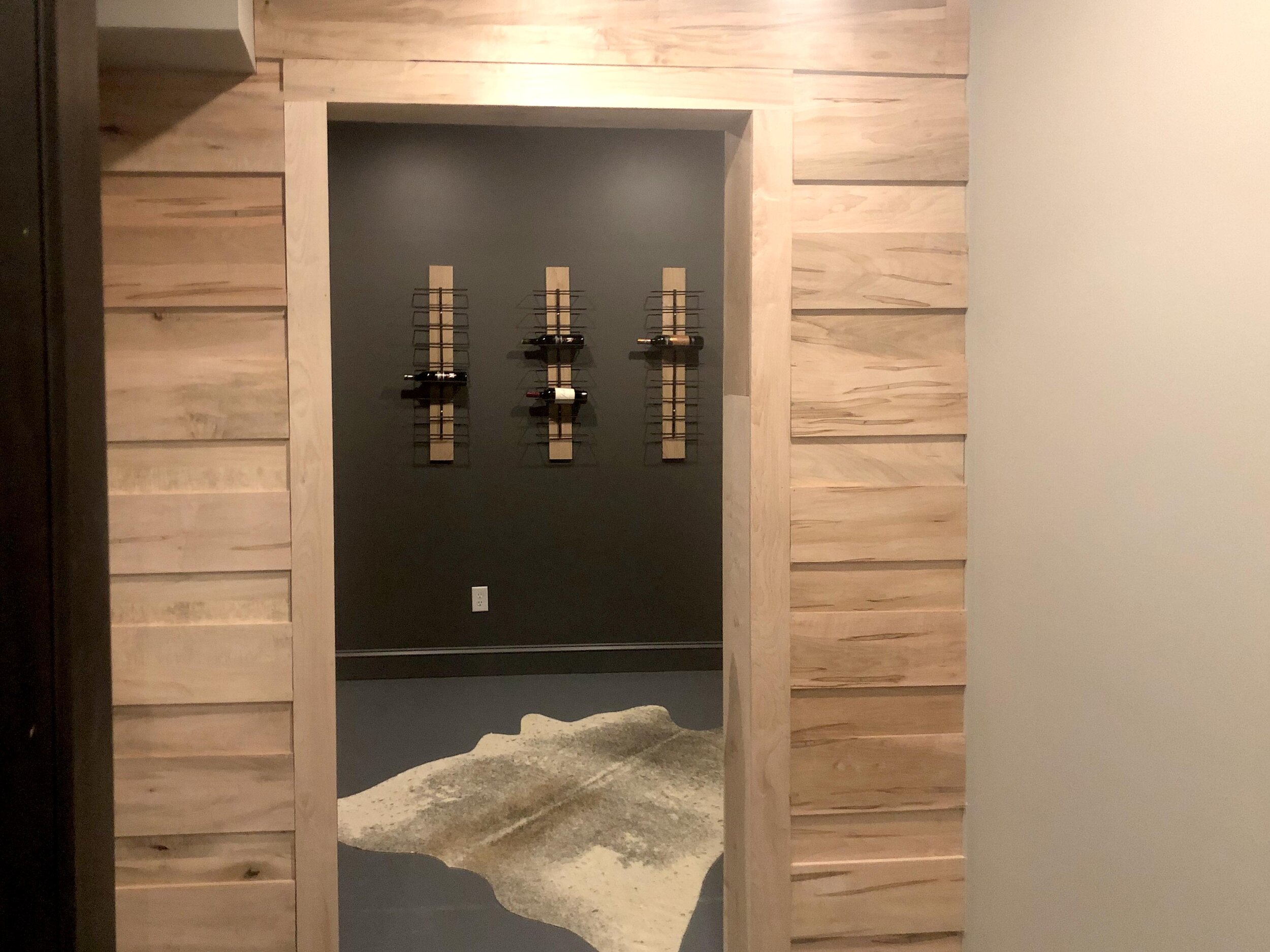Use as Accent Wall, Casing, and Wine Rack