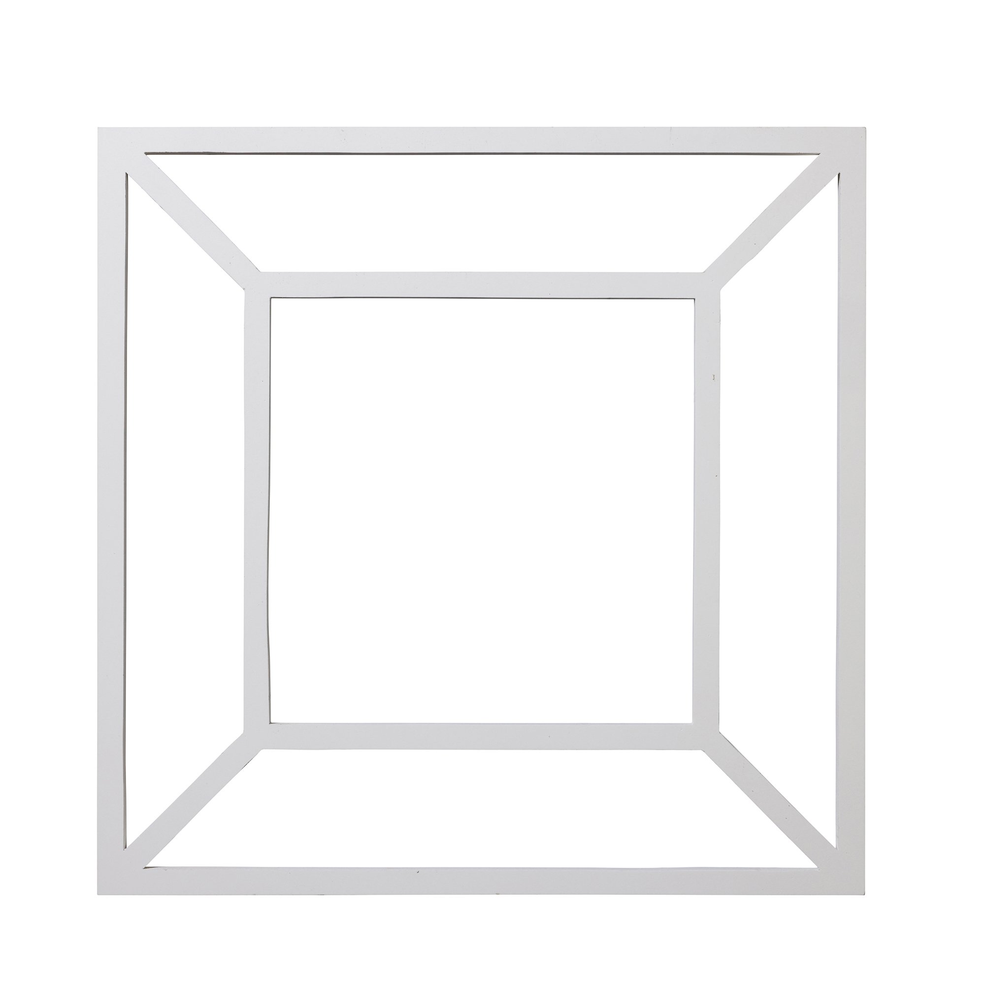 20510POLY Square Within Square Poly Ornament
