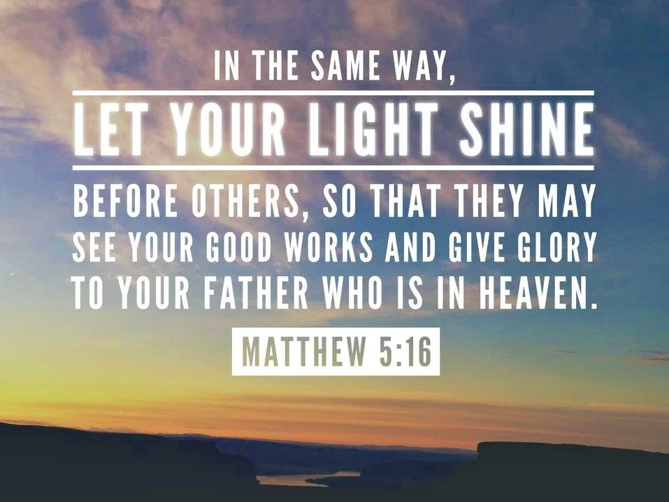 Let Your Light Shine