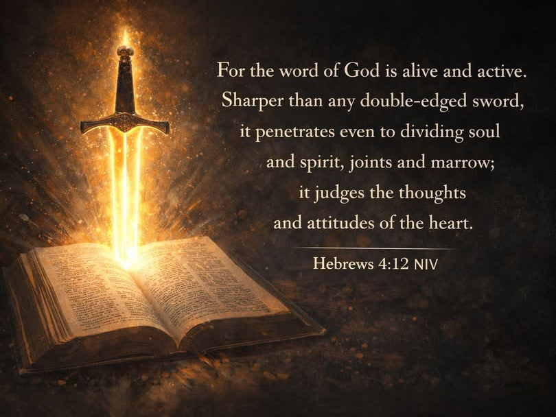 "Read until you hear from God."