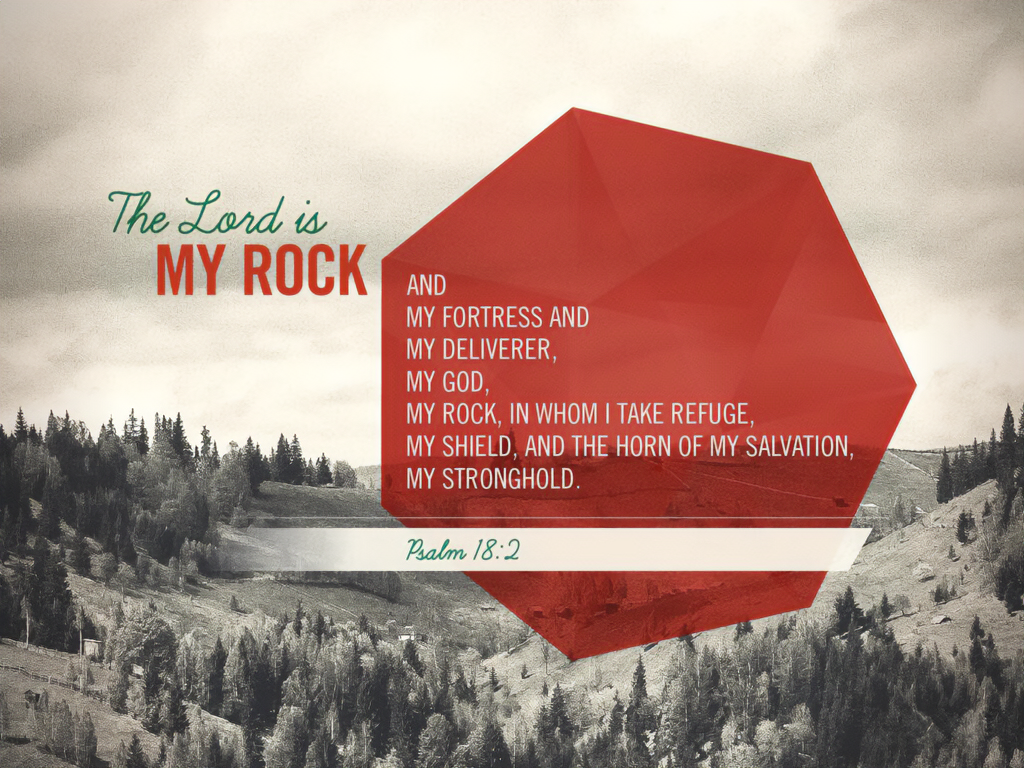 Strength. Rock. Fortress. Deliverer. Shield. Horn of Salvation. Stronghold.