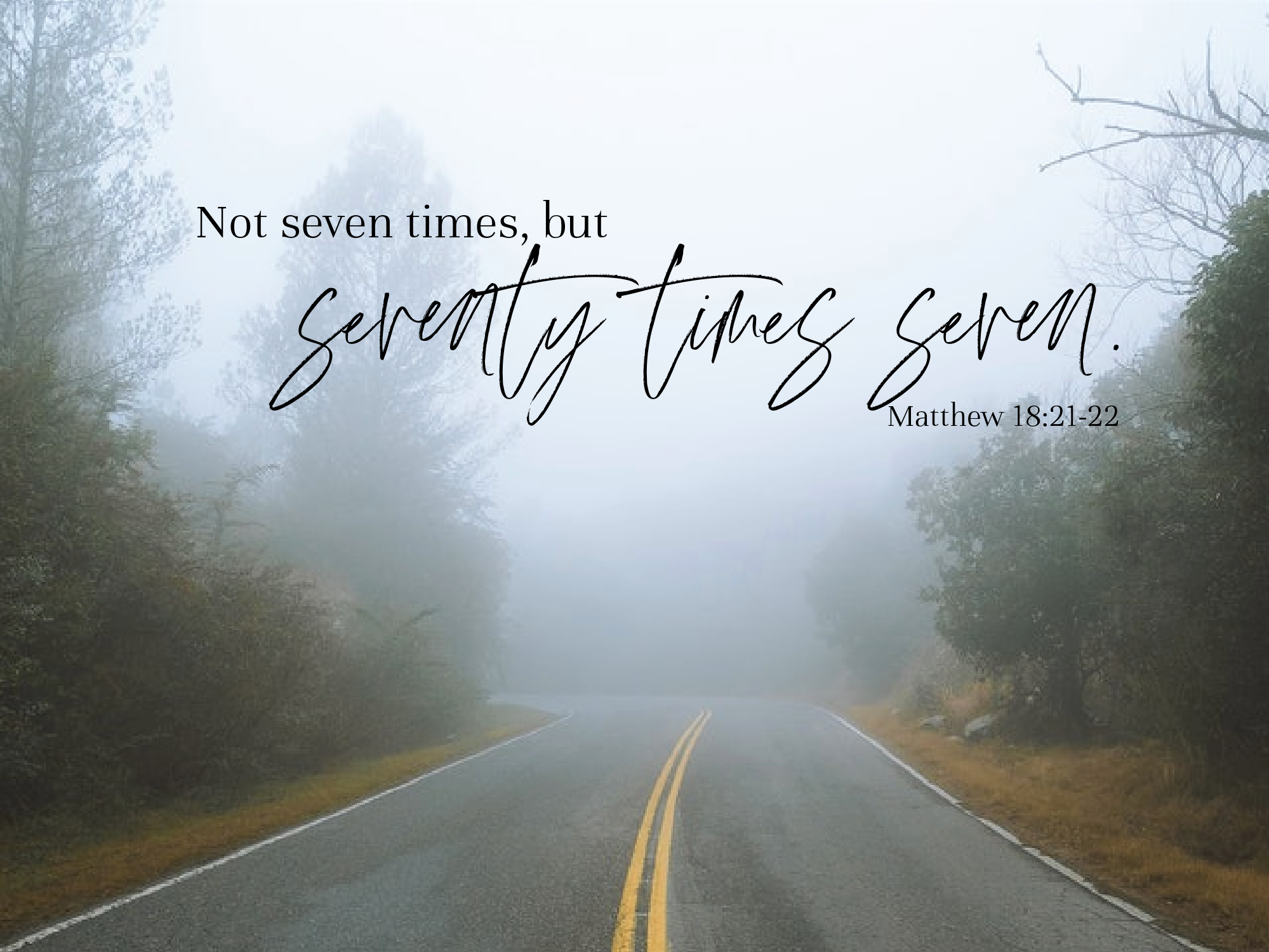 Seventy Times Seven