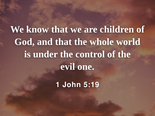 We Are of God