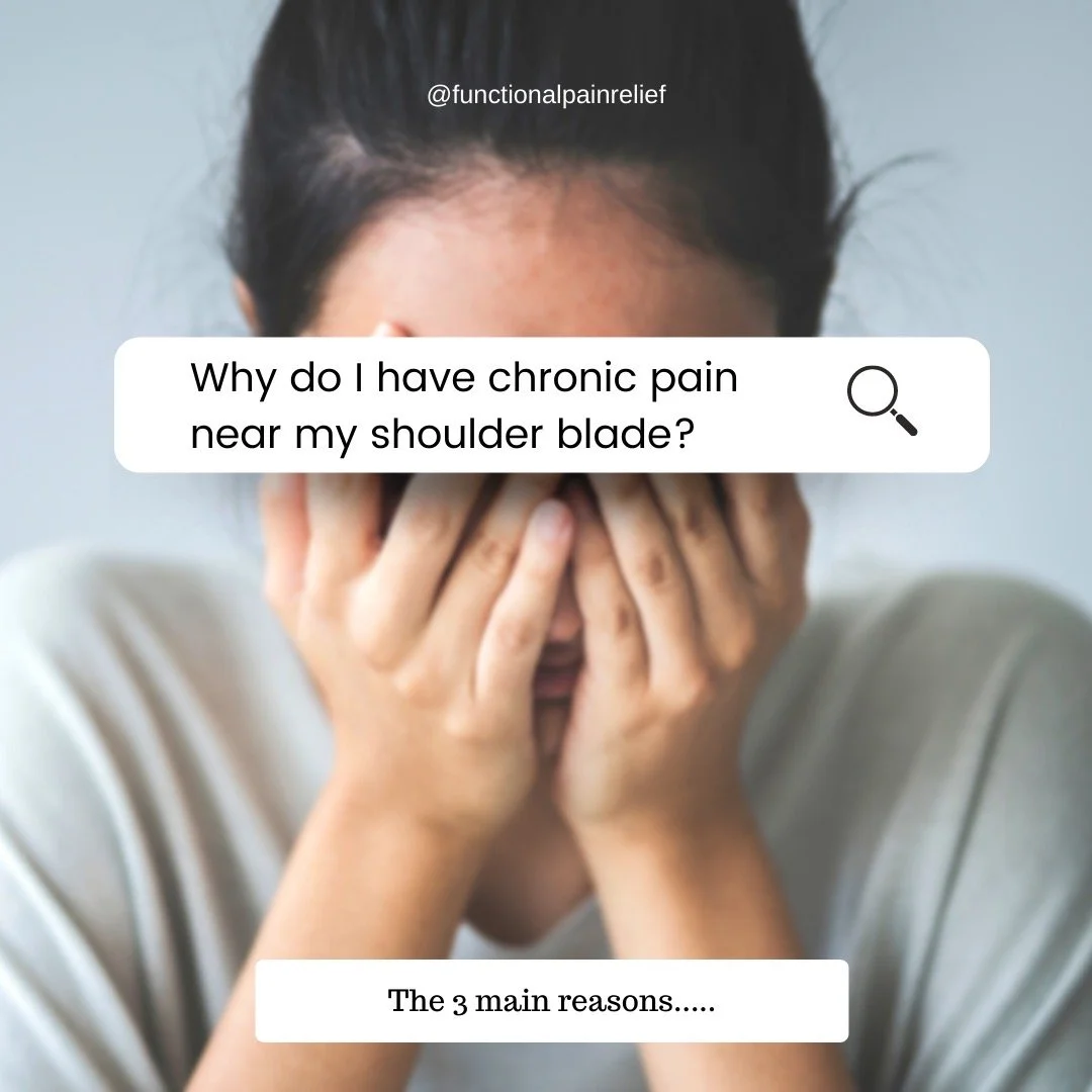 Pain Near the Inside of your Shoulder Blade?