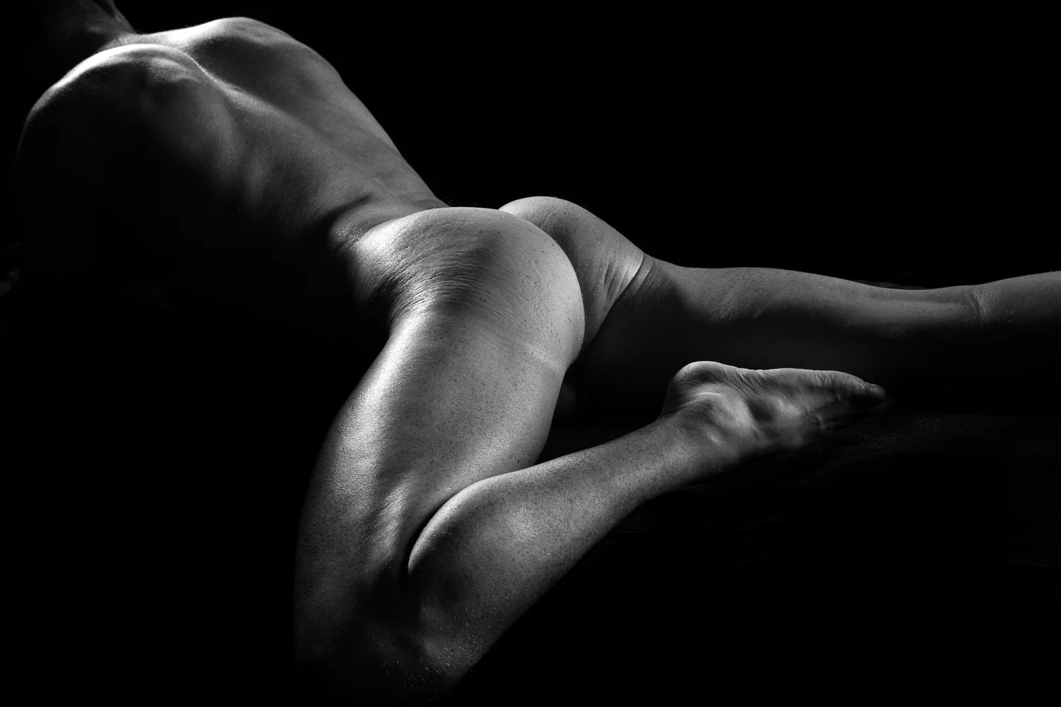 BODYSCAPE VAN HET NAAKTE LICHAAM