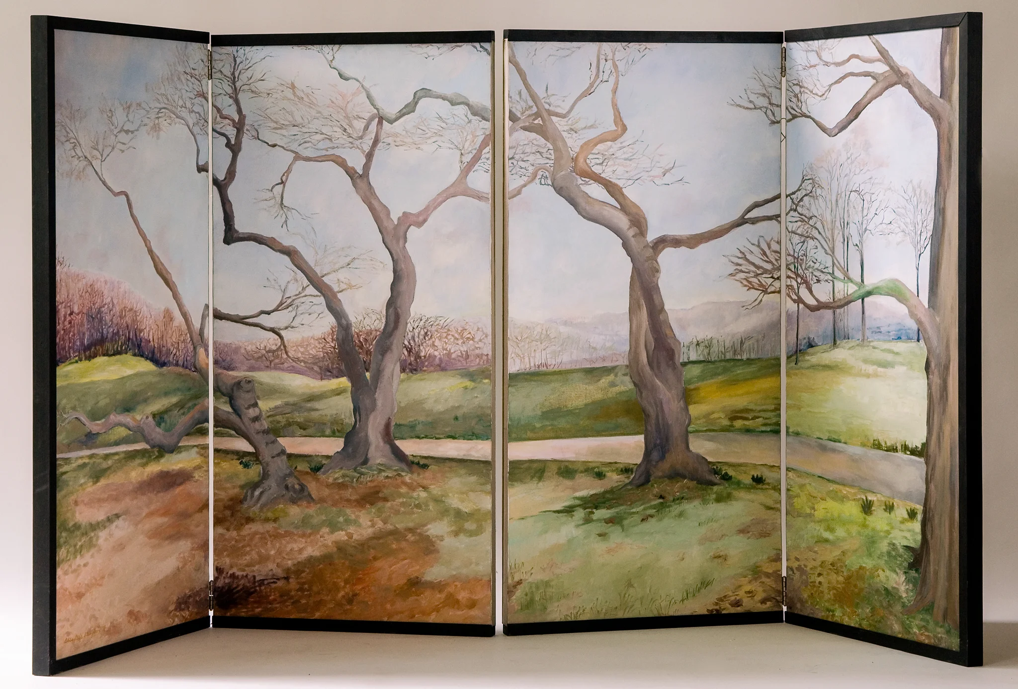 Last Day Before Spring oil on canvas 72 x 36"