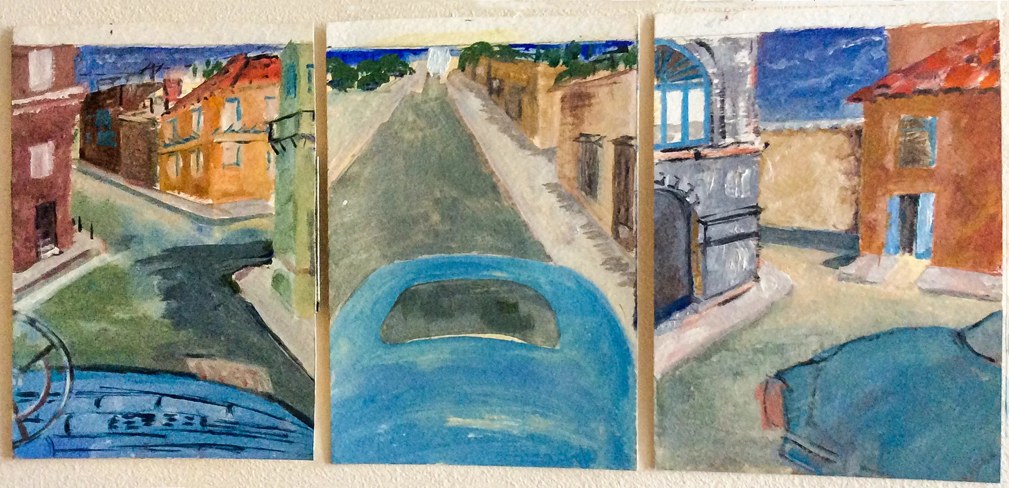 Oil Sketch for Cuba