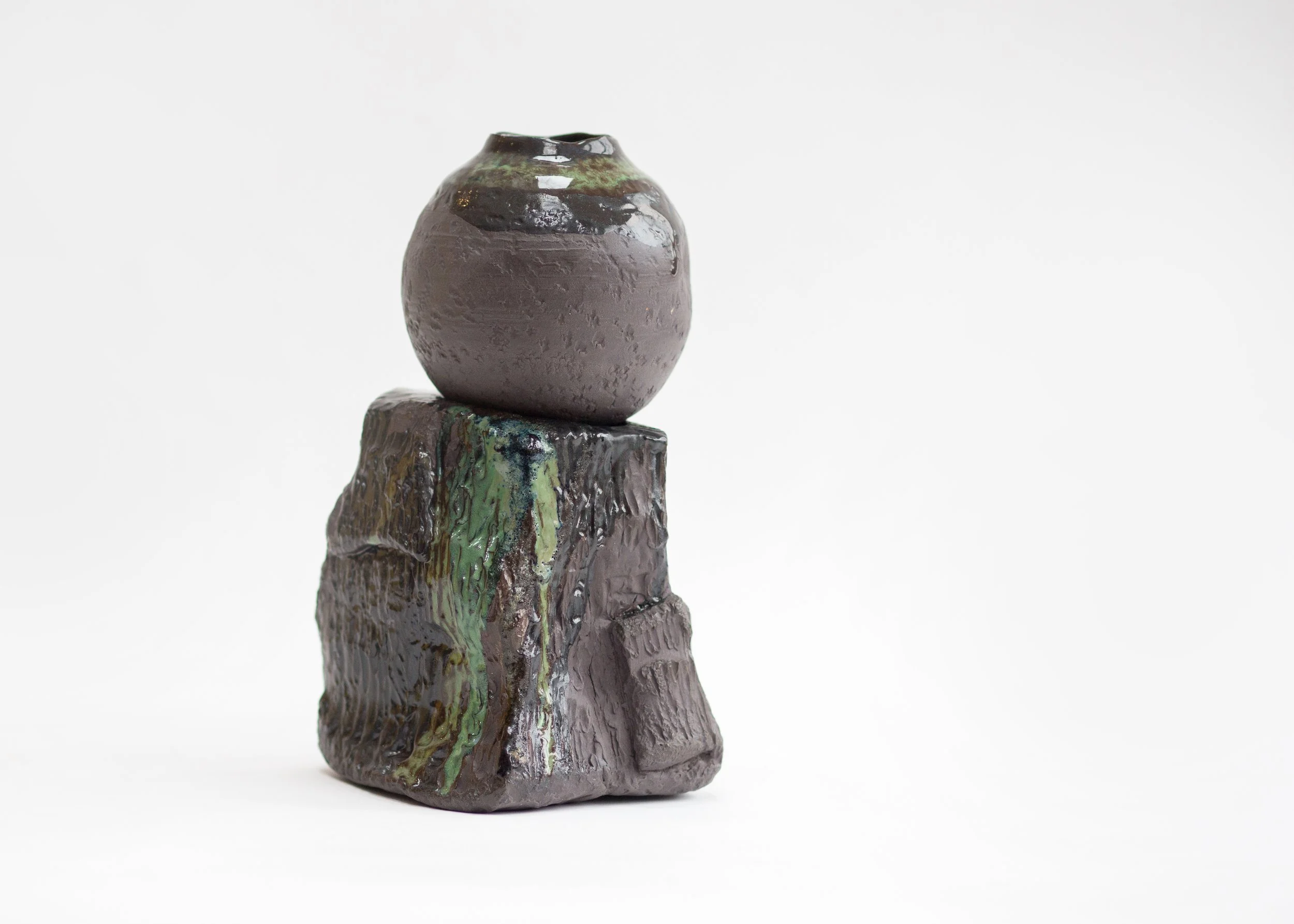 11.Kirsty Adams Ceramics Cullernose moon jar and rock Schwartz clay 33cm x 15cm 3 copy 2.jpg