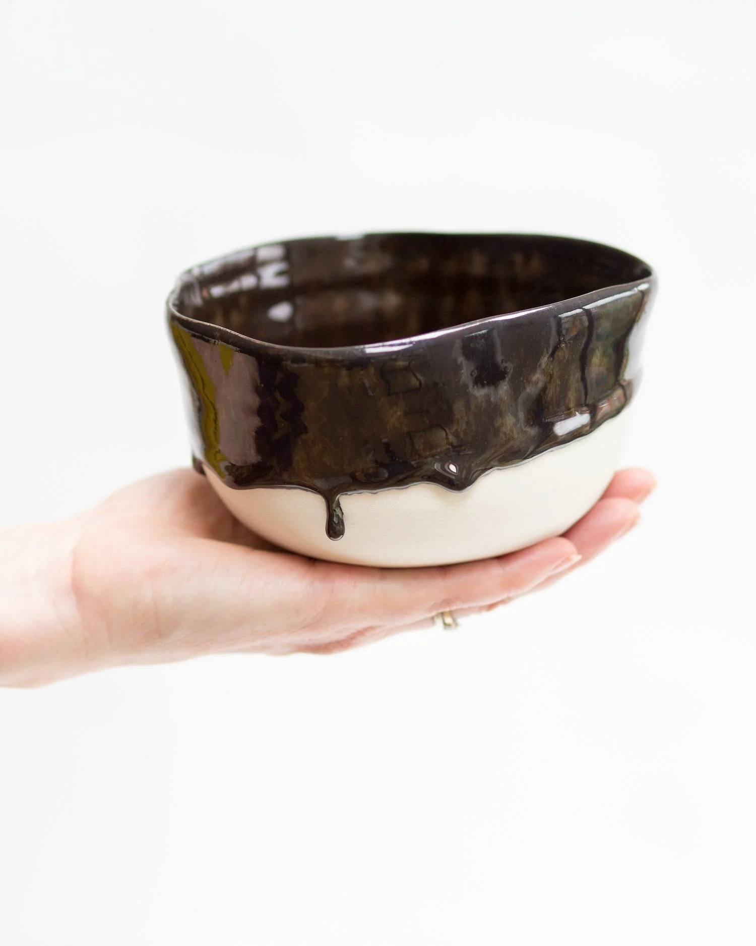 KA Ceramics Tenmoku organic teabowls 13cm x 7cm 6.jpg