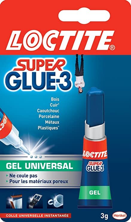 Colle SuperGlue-3 Liquide Universal Loctite