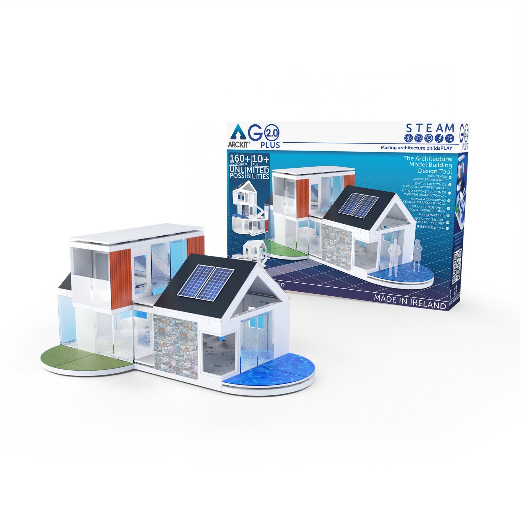 Kit de construction de maison modèle réduit pour architecte Go Plus 2.0  pour enfants — Lez'Arts