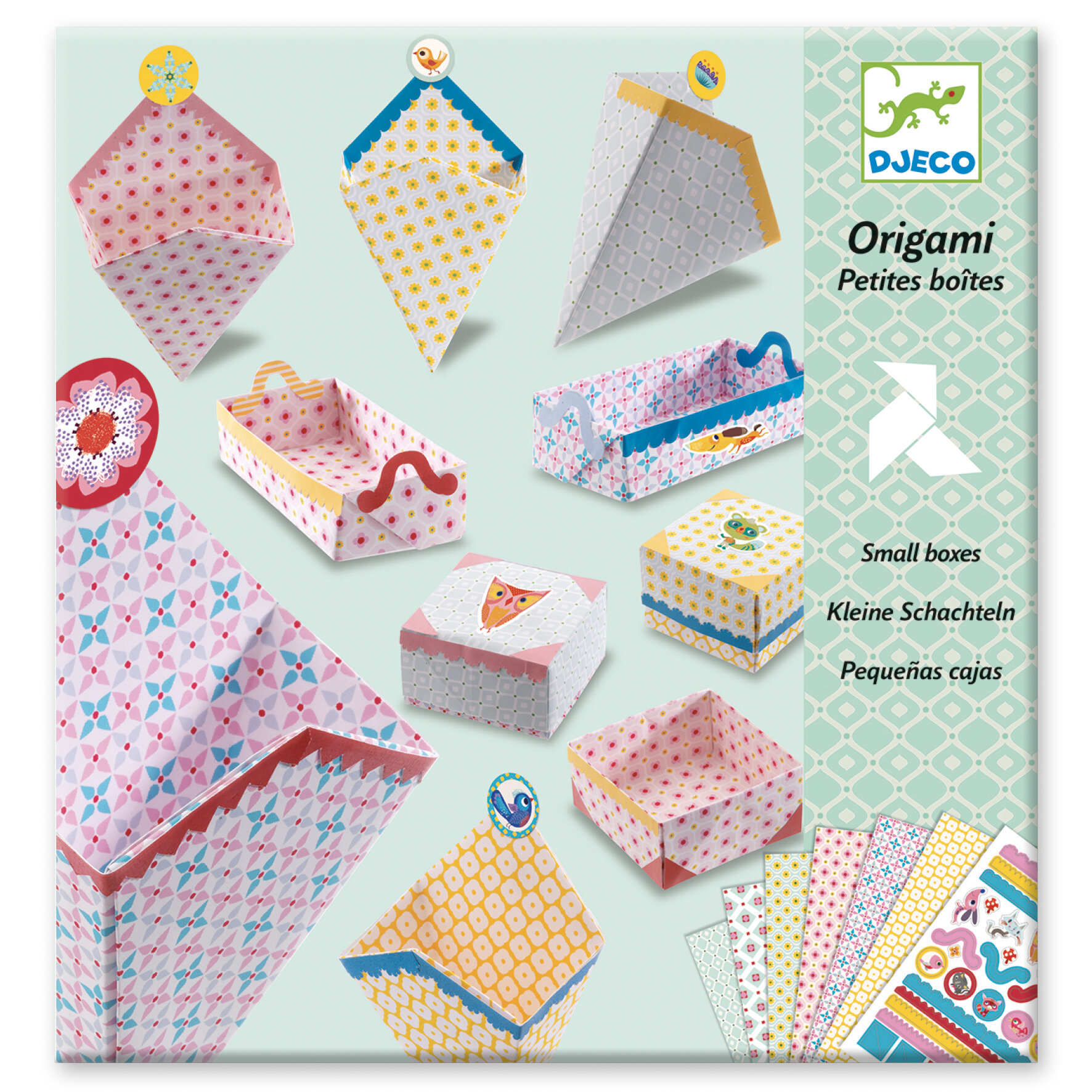 Origami petites boîtes DJECO