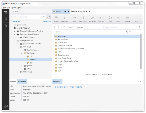 Azure Storage Explorer