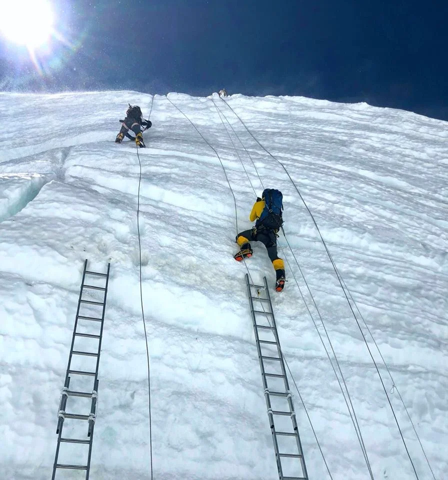 Climbing to C2