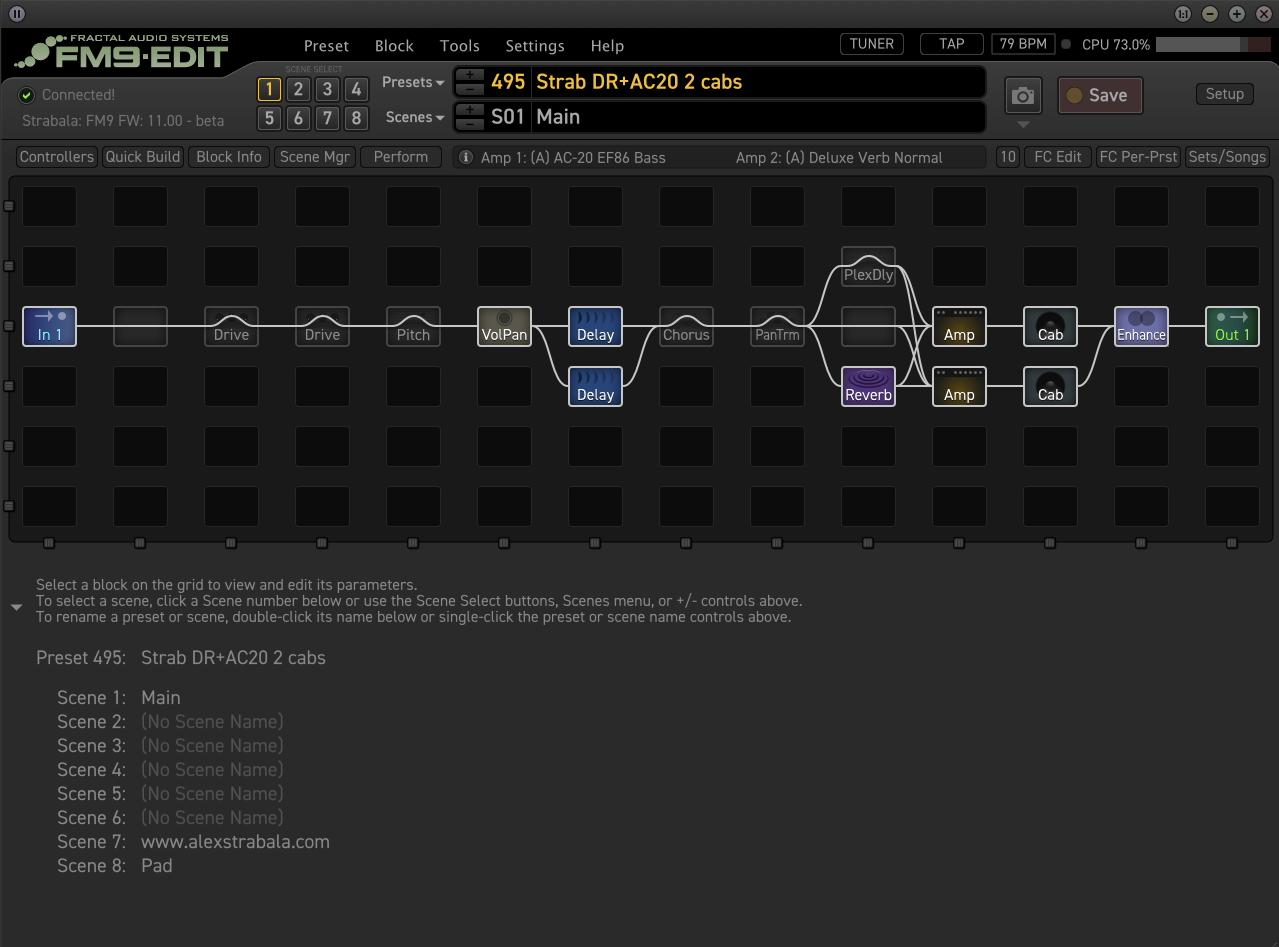 Deluxe Reverb + Morgan AC20