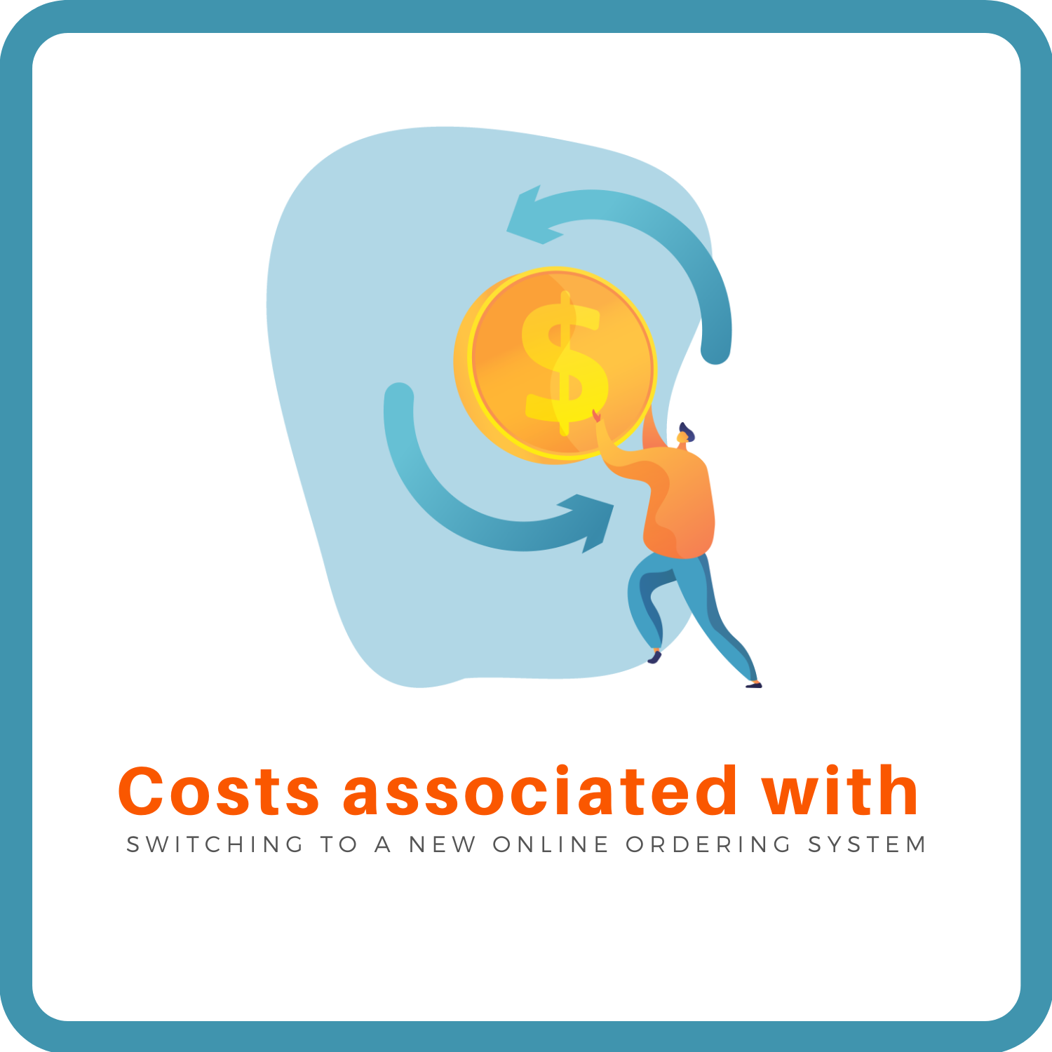 Costs associated with switching to a new online ordering system