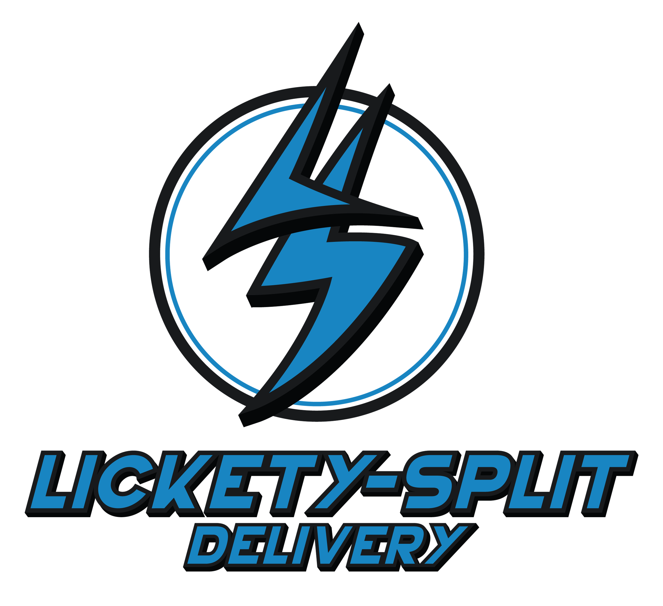 Lickety-Split Delivery Logo
