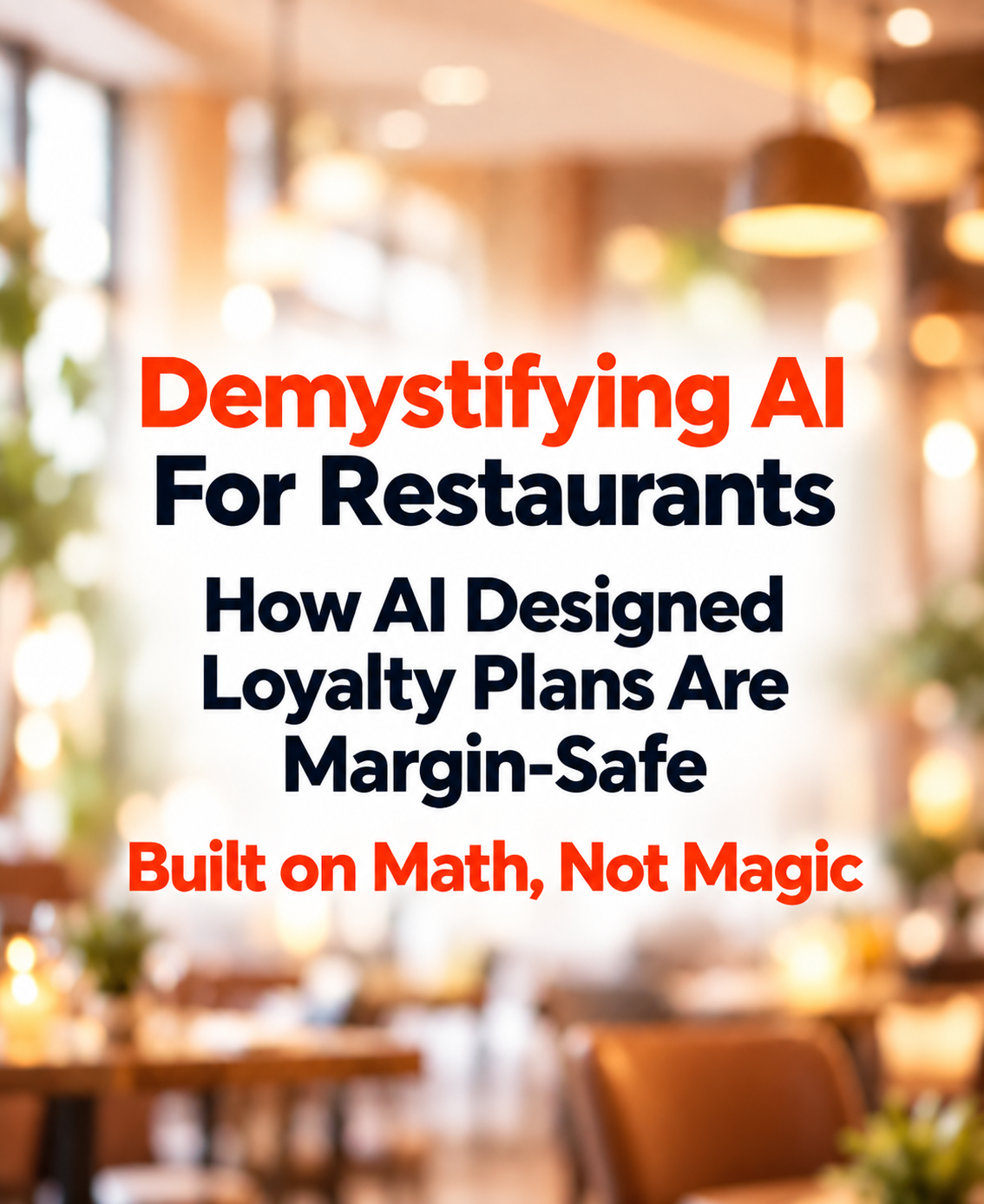 Demystifying AI For Restaurants 