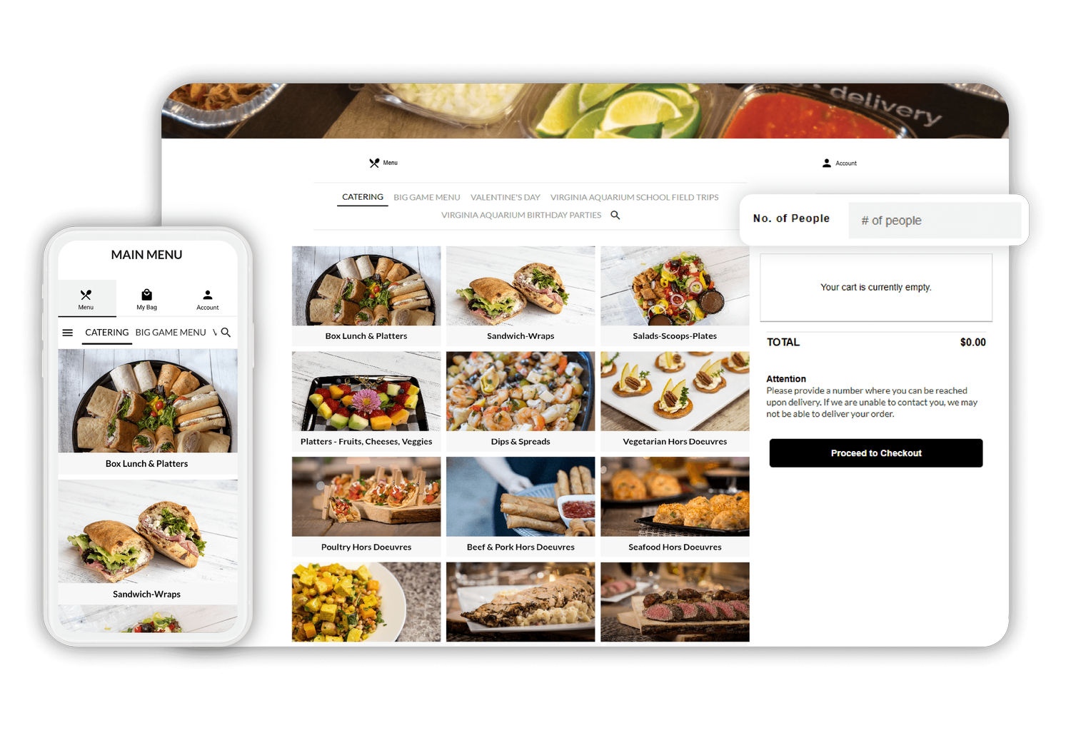 Branded online food ordering system for caterers | Zuppler — Zuppler