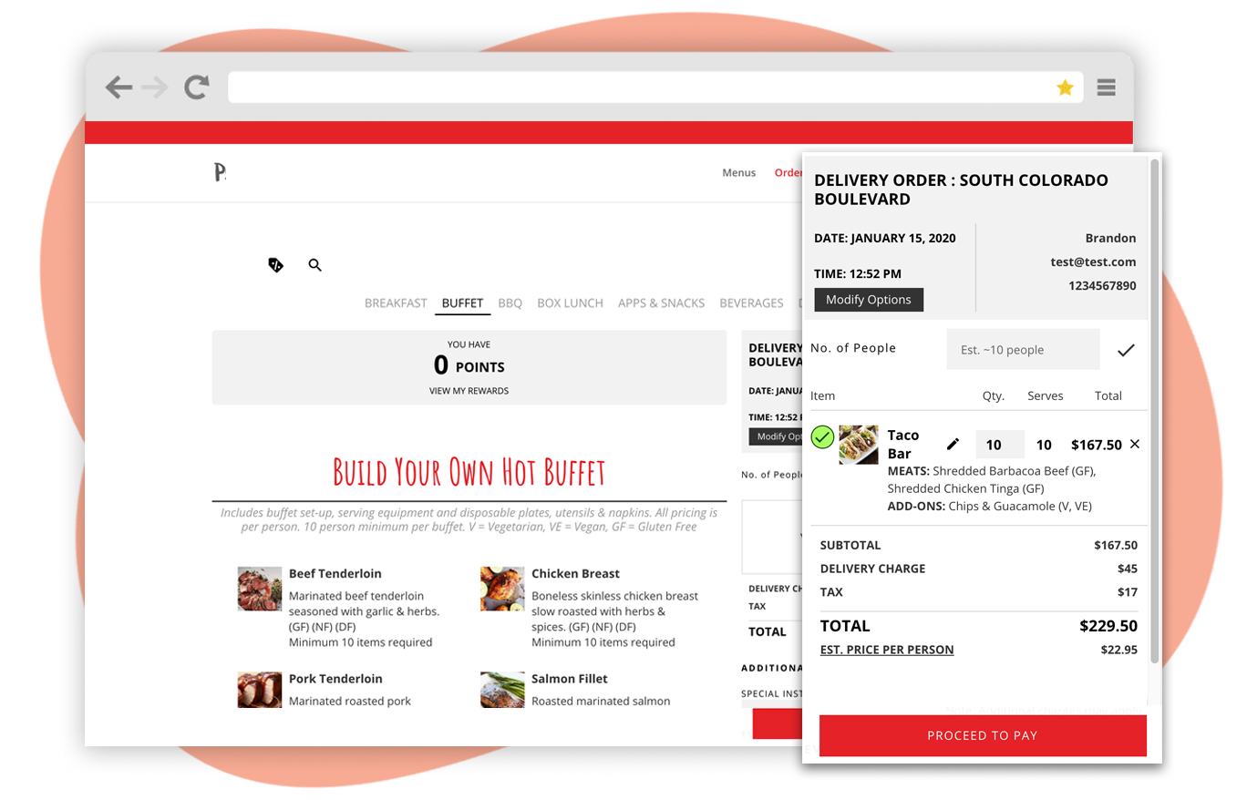 Branded online food ordering system for caterers Zuppler — Zuppler