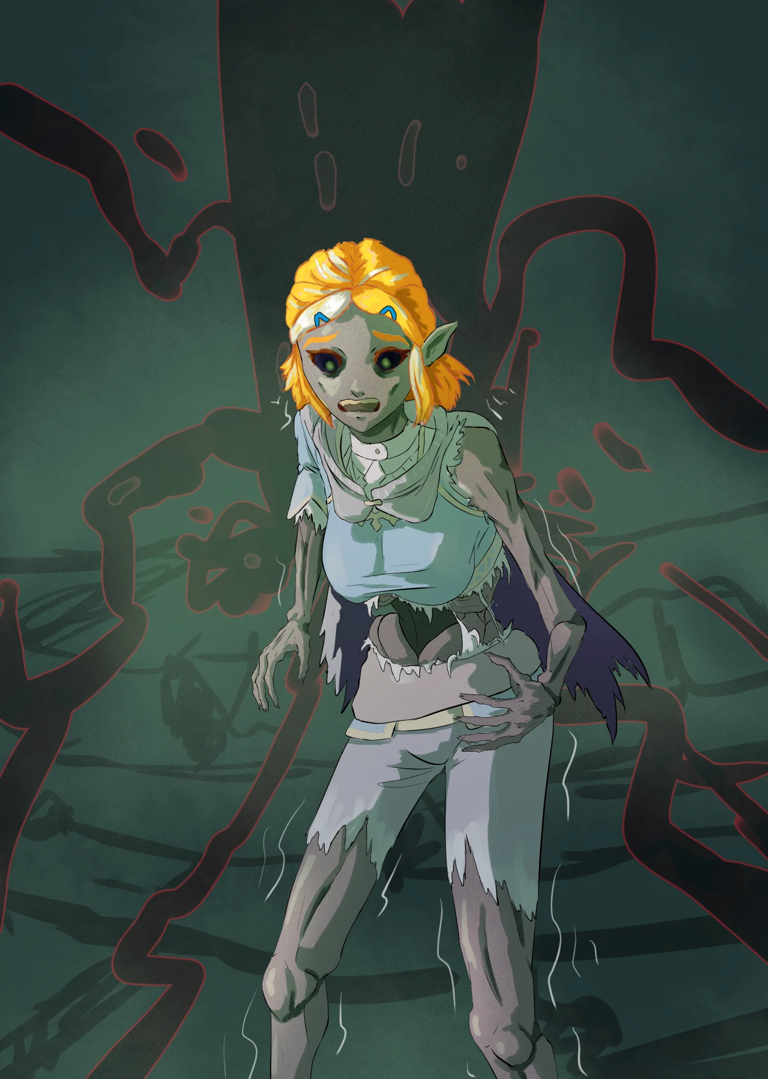 FEATURED: Legend of Zelda - Disinterment of the Viper Queen by VladimirPootis