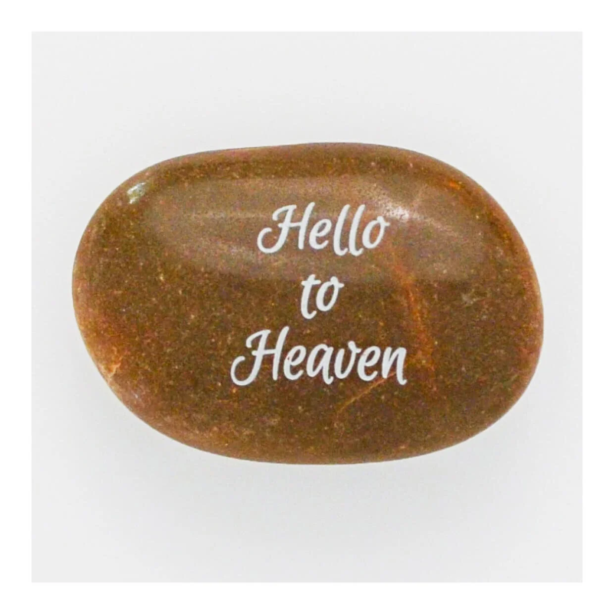 Hello to Heaven – Engraved Memorial Stone