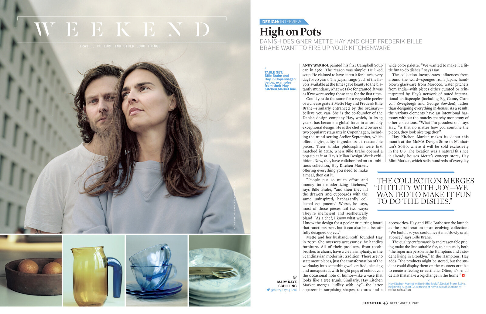 Frederik Bille and Mette Hay