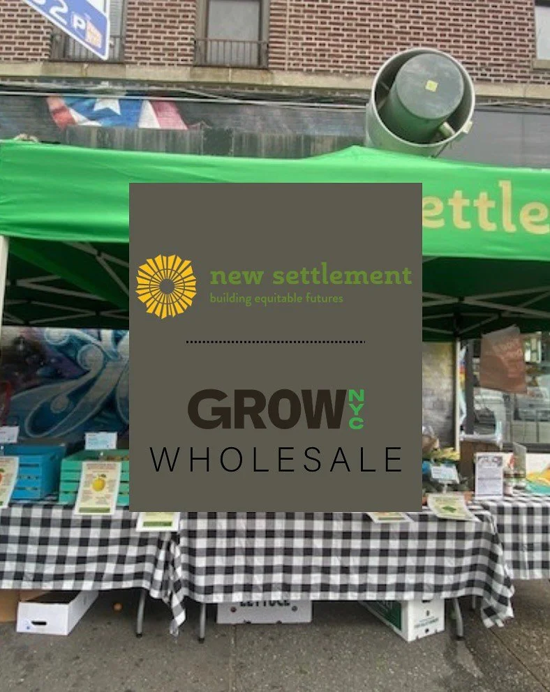 This month, we are spotlighting @newsettlementny. New Settlement, a member of our SNAP-ED cohort, runs a farm stand each Wednesday at the intersection of 170th and Townsend Avenue, Bronx. Their market is community run, features nutritional workshops 