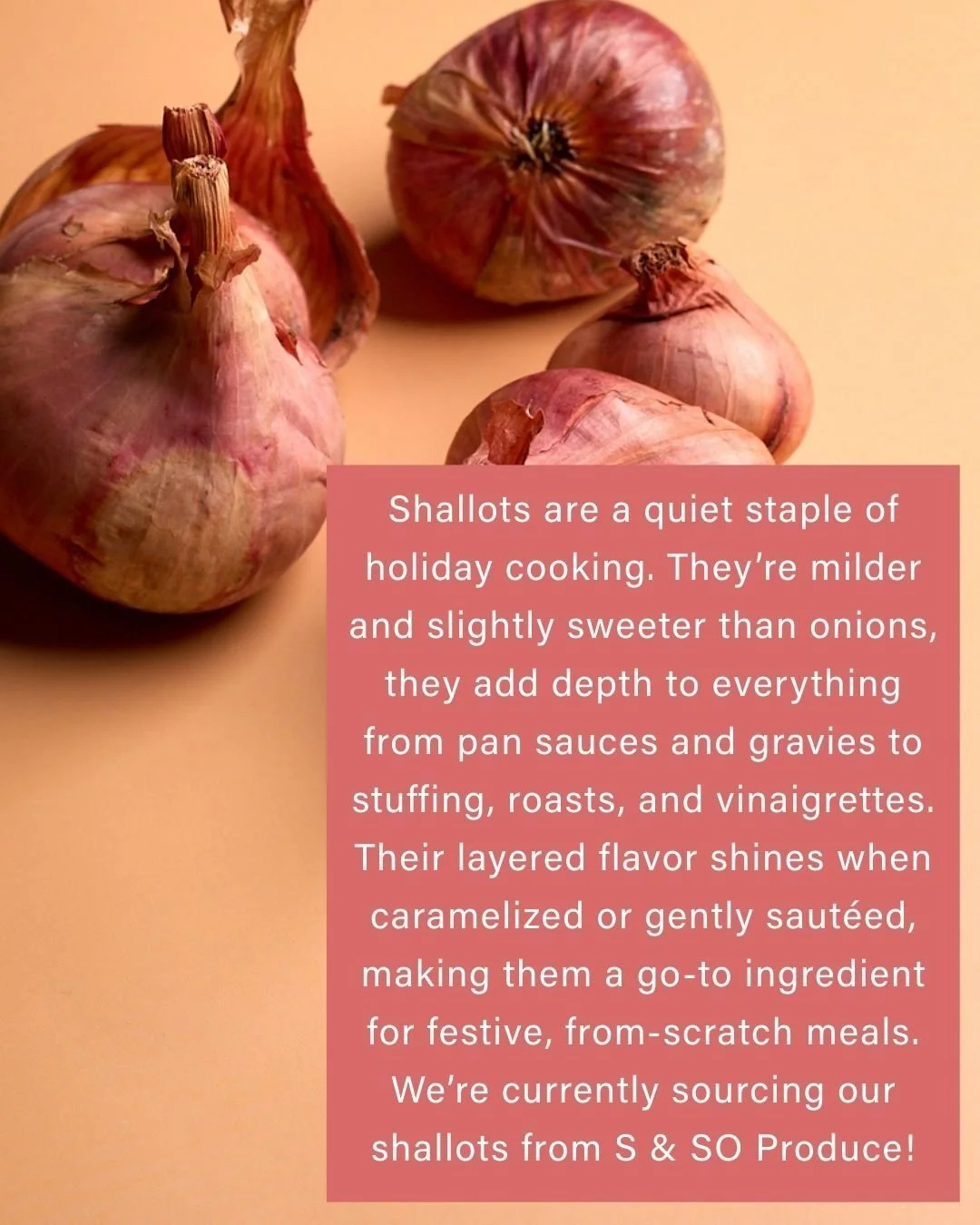 Shallot fans stand up!