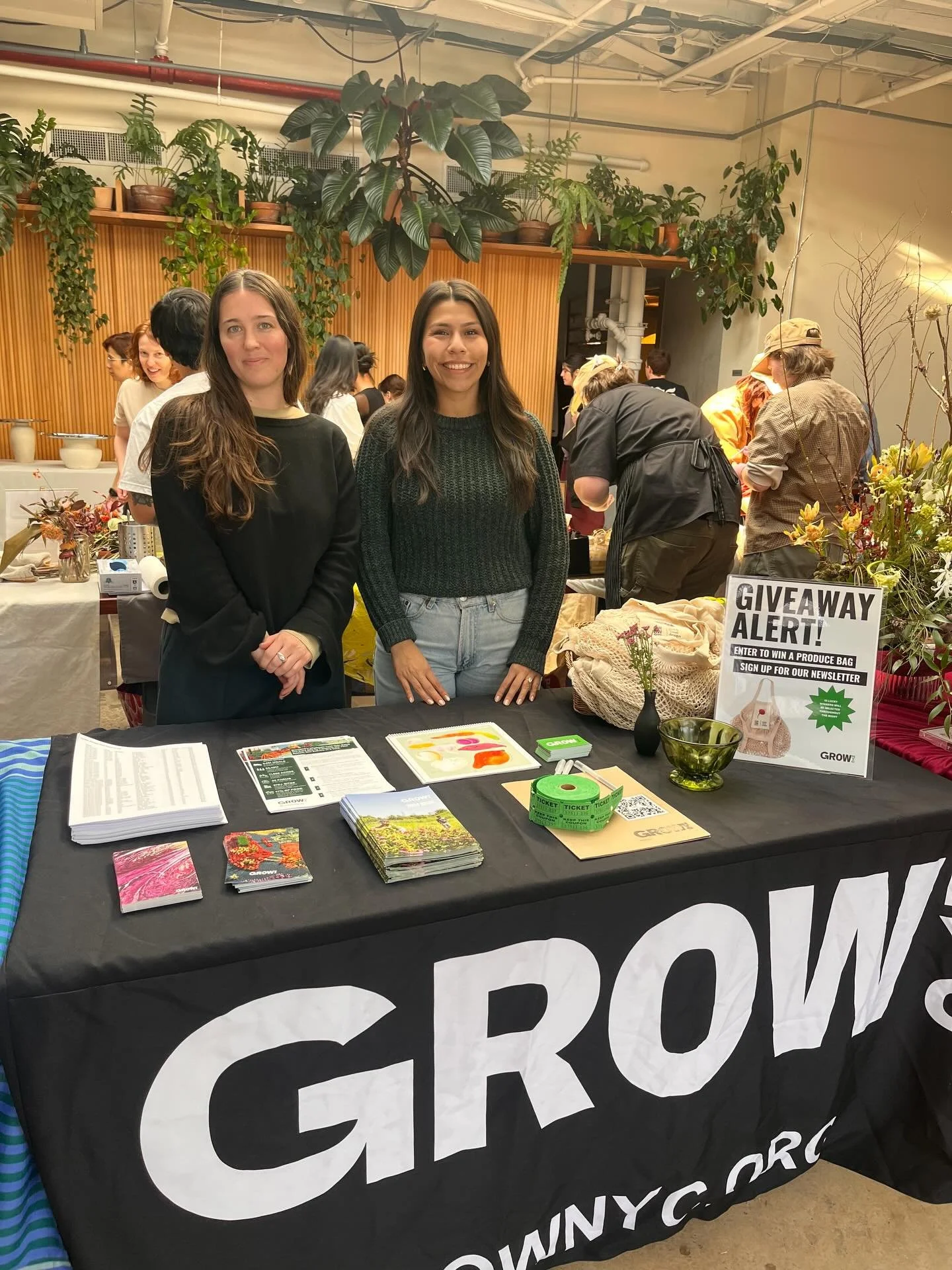 HUGE THANK YOU to @thelibiproject for hosting @grownycwholesale @grownyc at Industry Night @thirdsbk yesterday! We met so many creatives in the food world. If you are a chef looking to collaborate or source from us, get in touch! 🌱💚