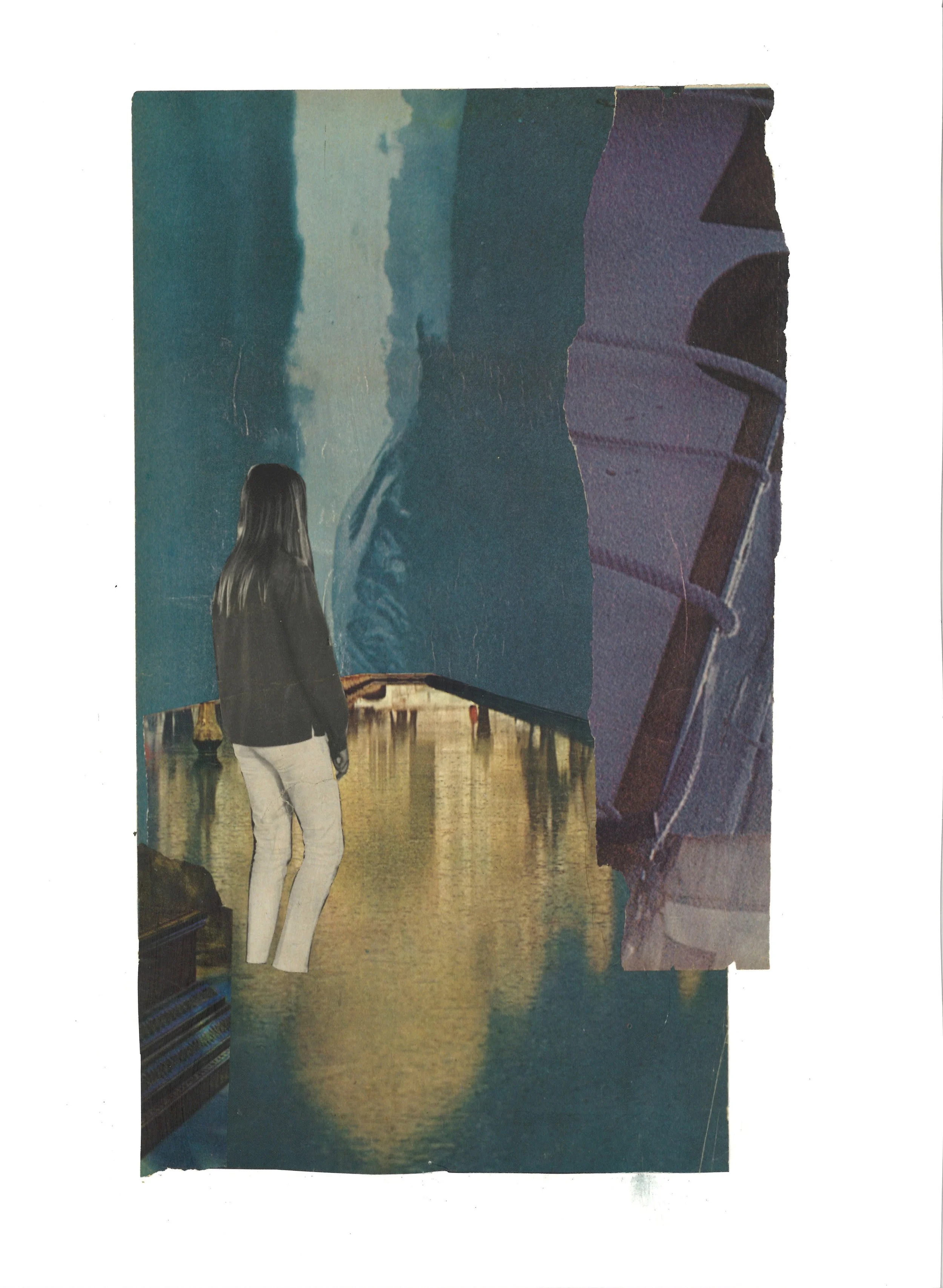  Wandering Through  12×16 inches   