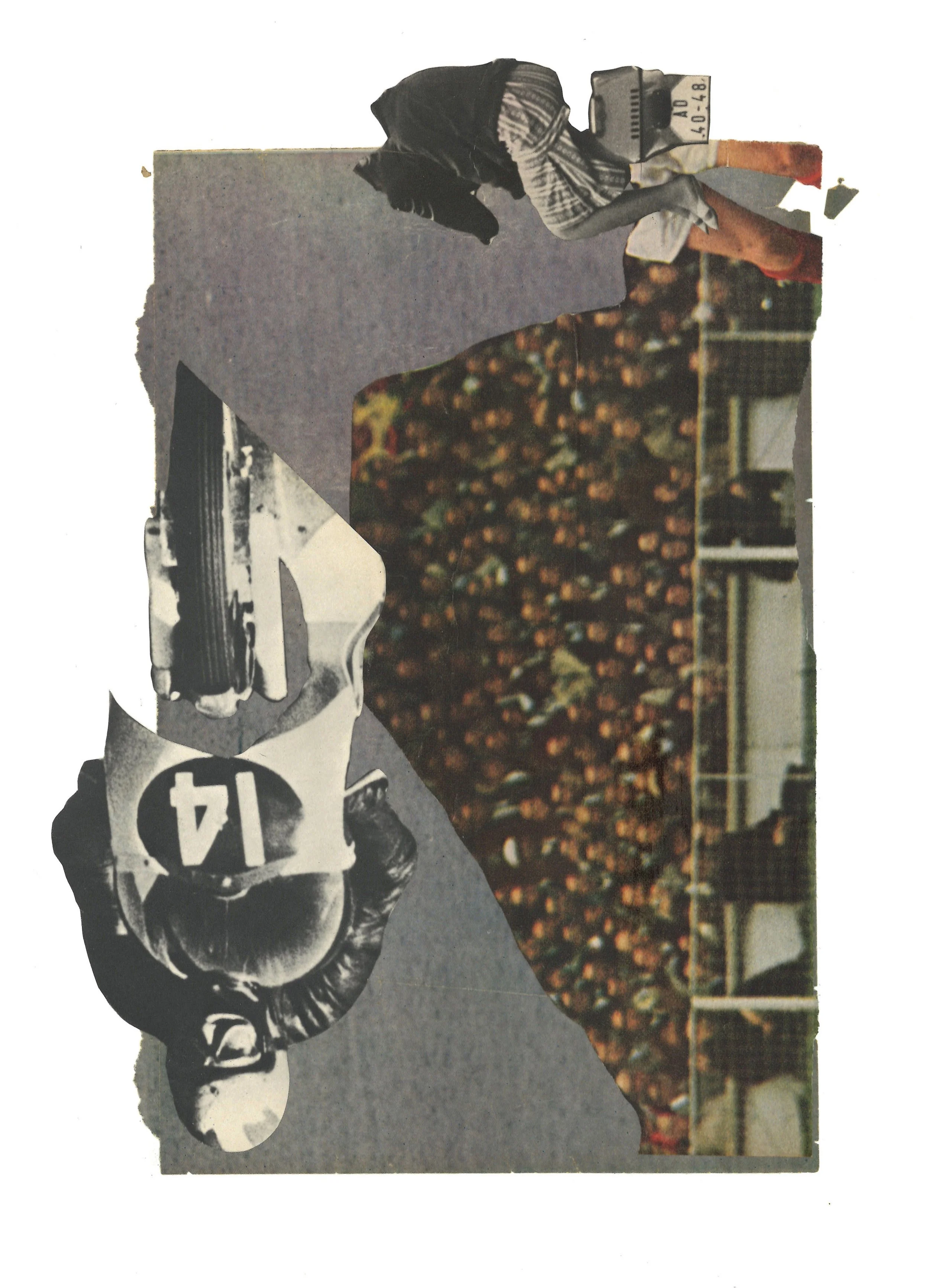   Quickly Through   12×16 inches   