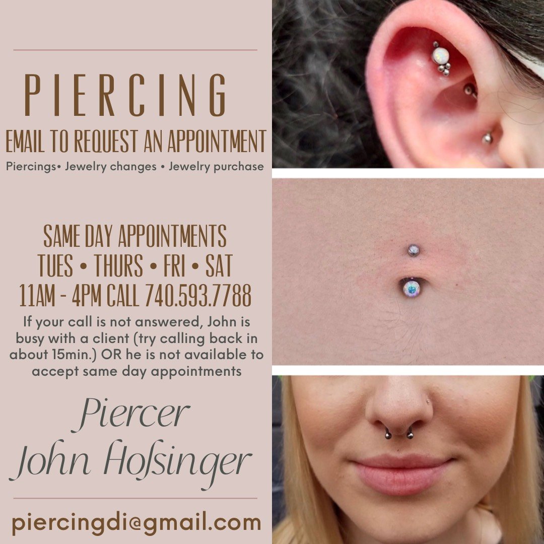 One Ear Piercing Appointment