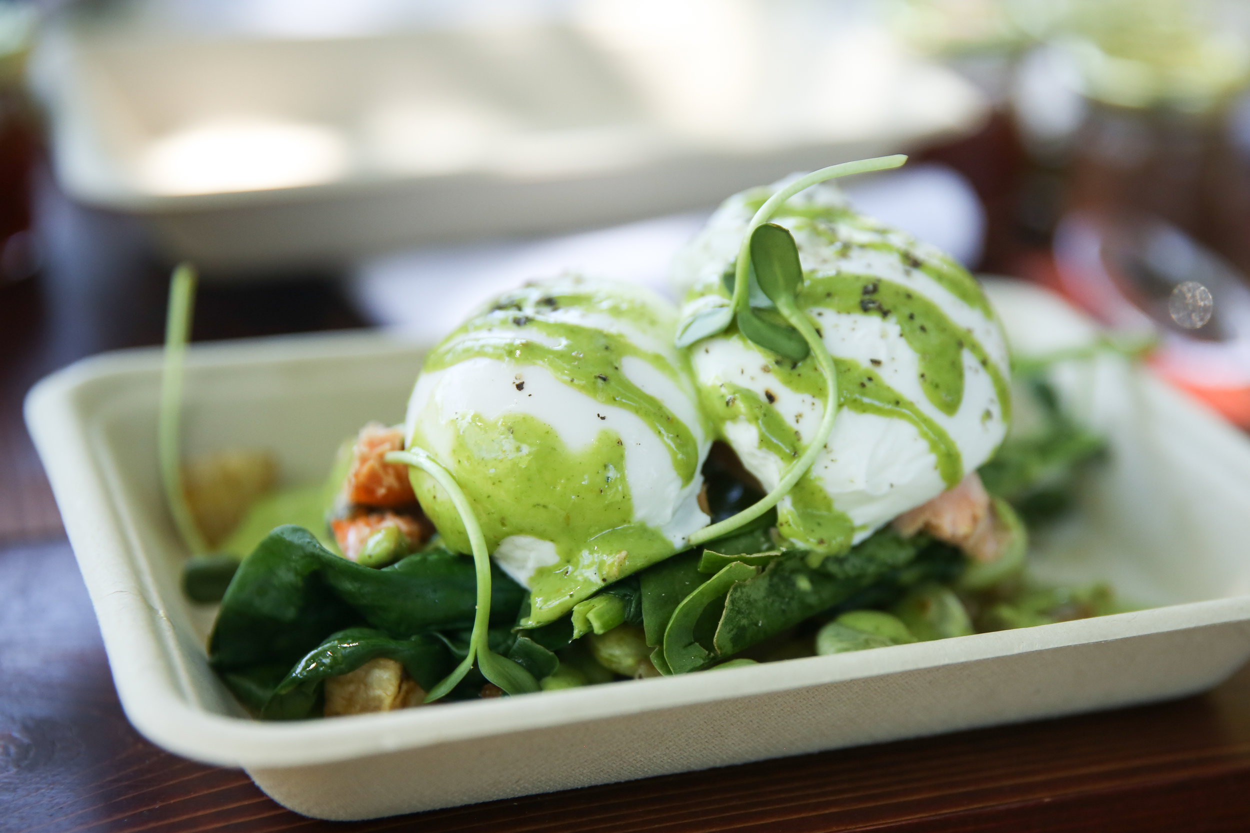 Smoked Trout & Yucca Hash