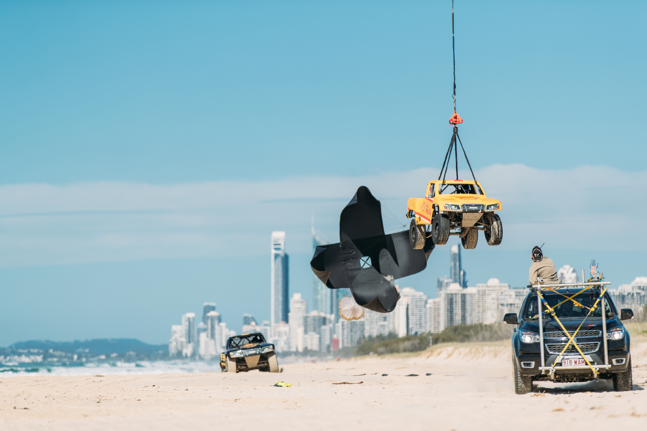  Supercheap Auto TVC. Photo Alan Hardy and The Dreamers 