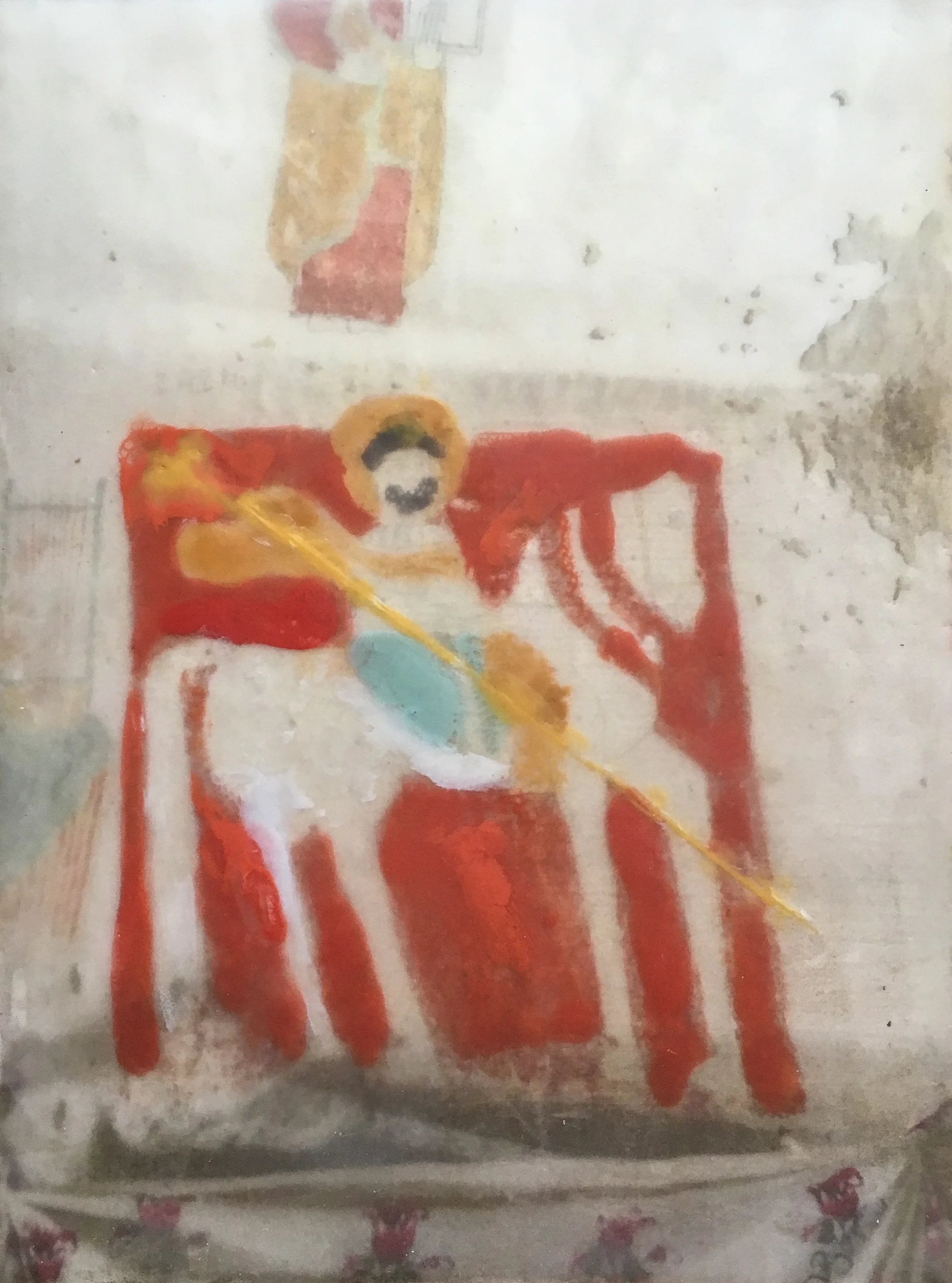 St. Daniel on White Horse (Copy)