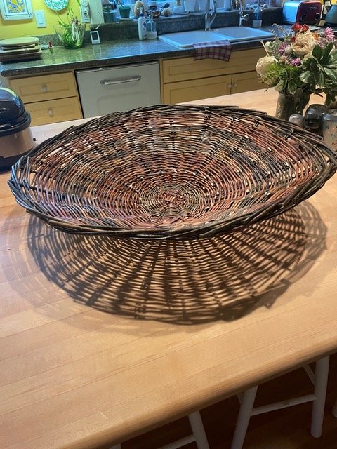 Wide Harvest Basket