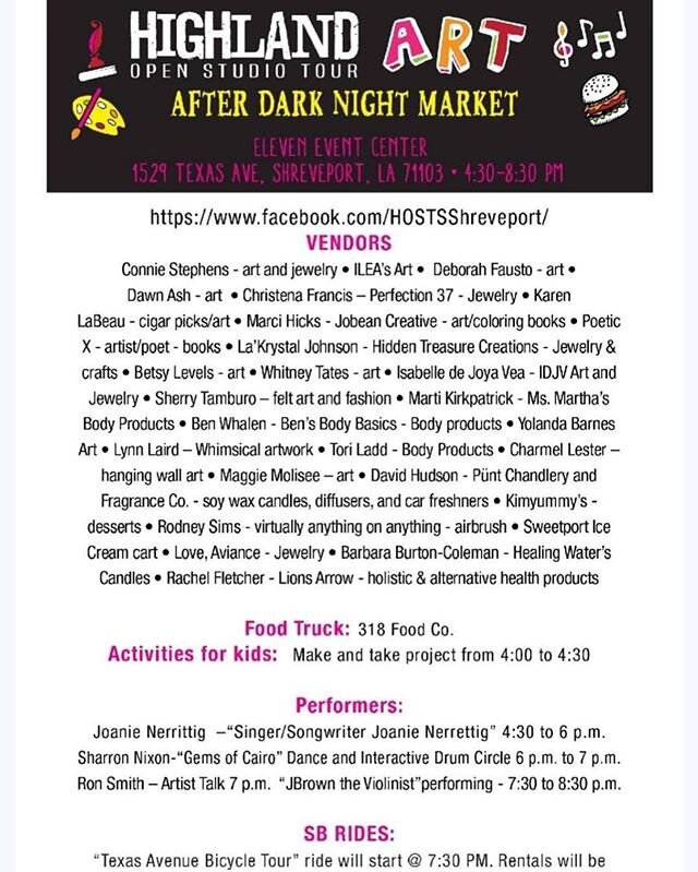 Night Market is this weekend!!!!