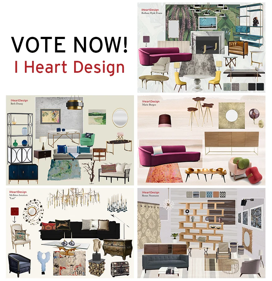 Vote Now! I Heart Design Finalists Have Been Selected