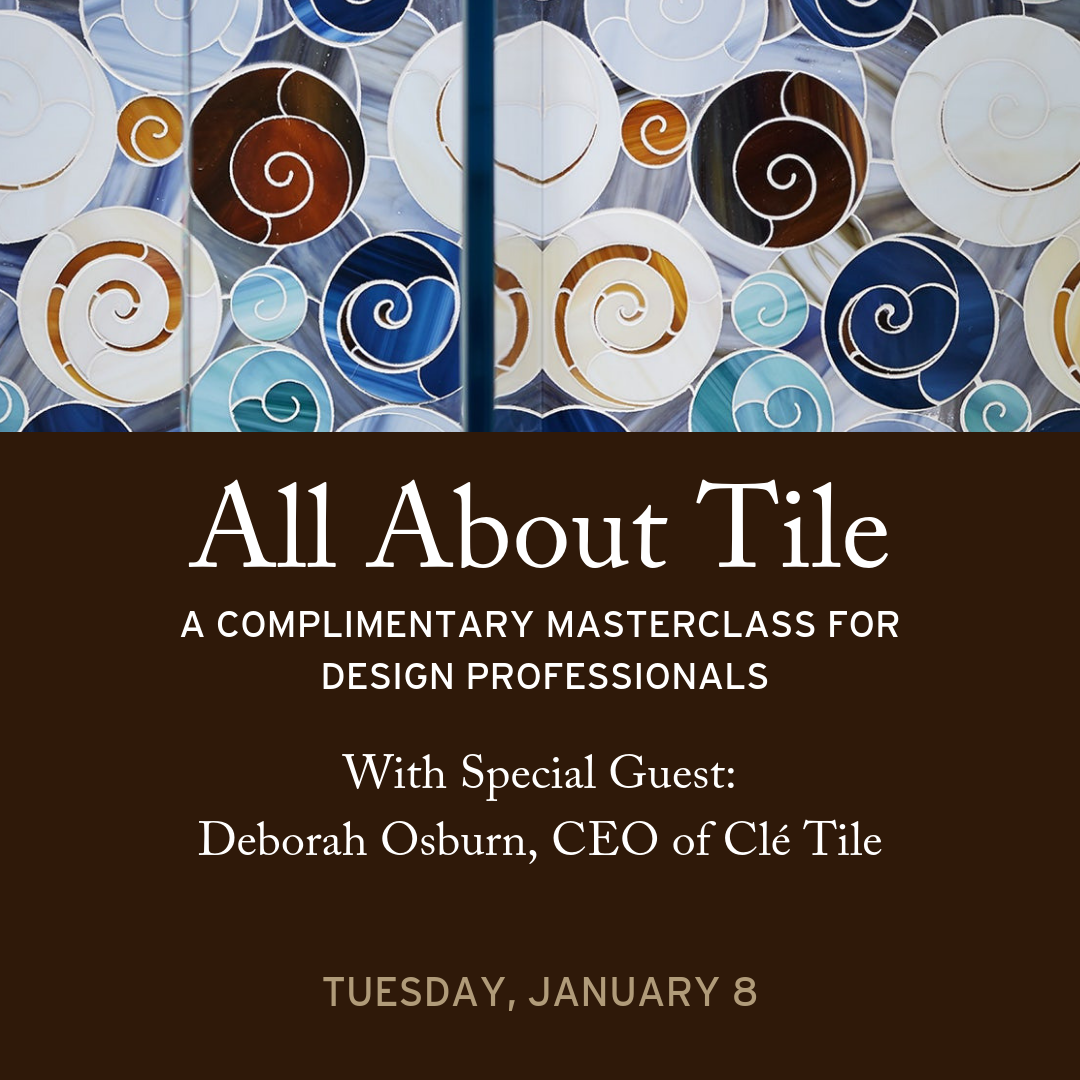 [VIDEO] Master Class: All About Tile