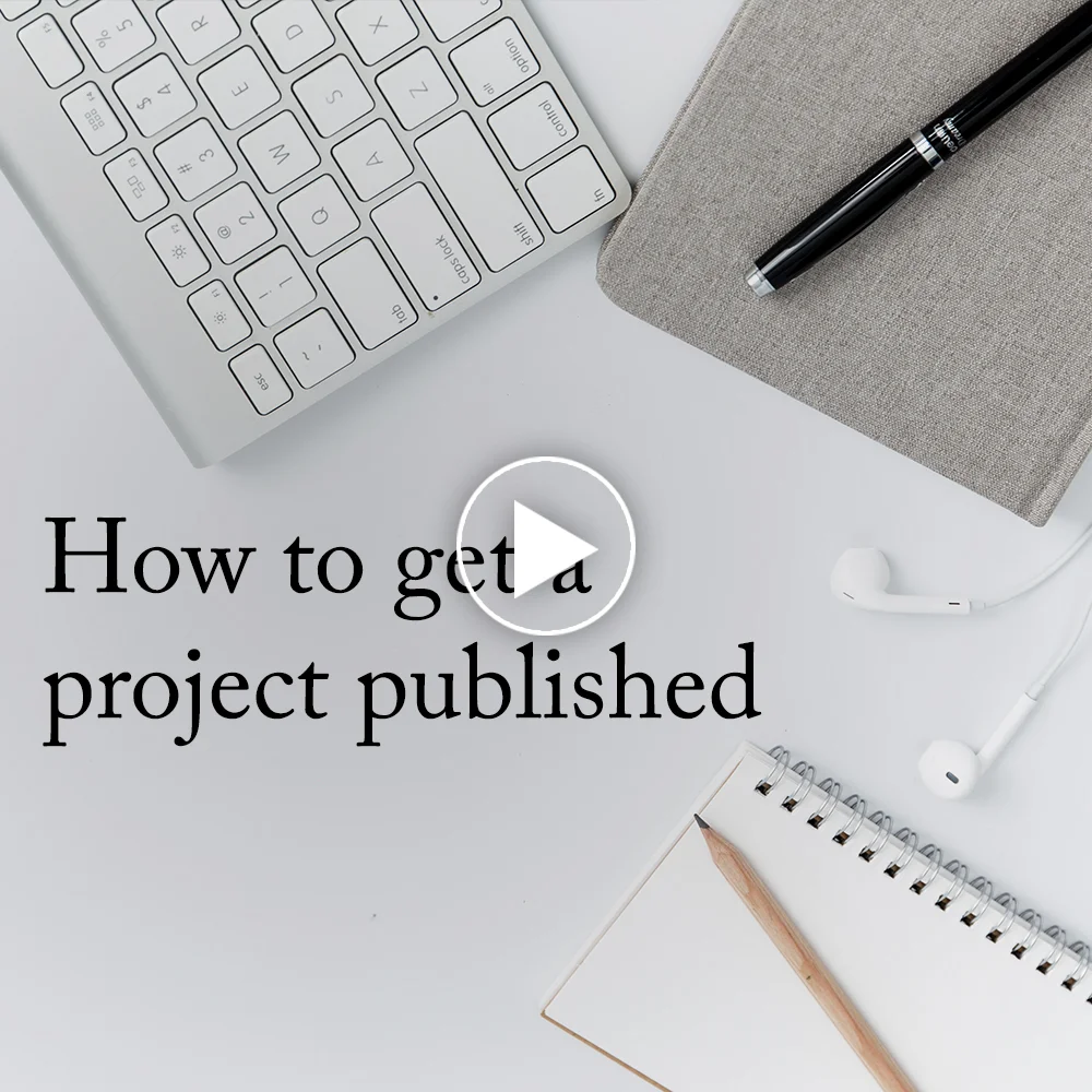 [Webinar] How to Get a Project Published