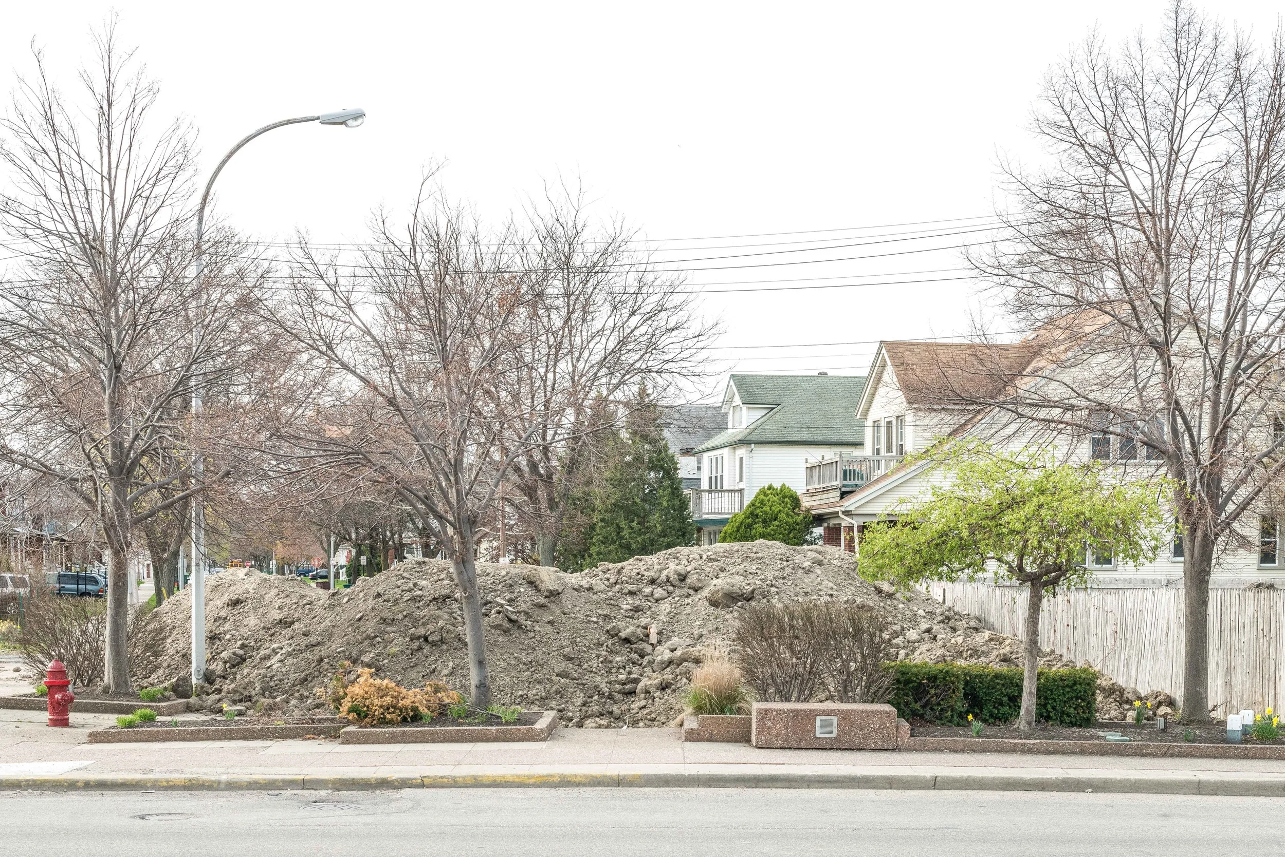  Detroit side of Wayburn Street closure. 