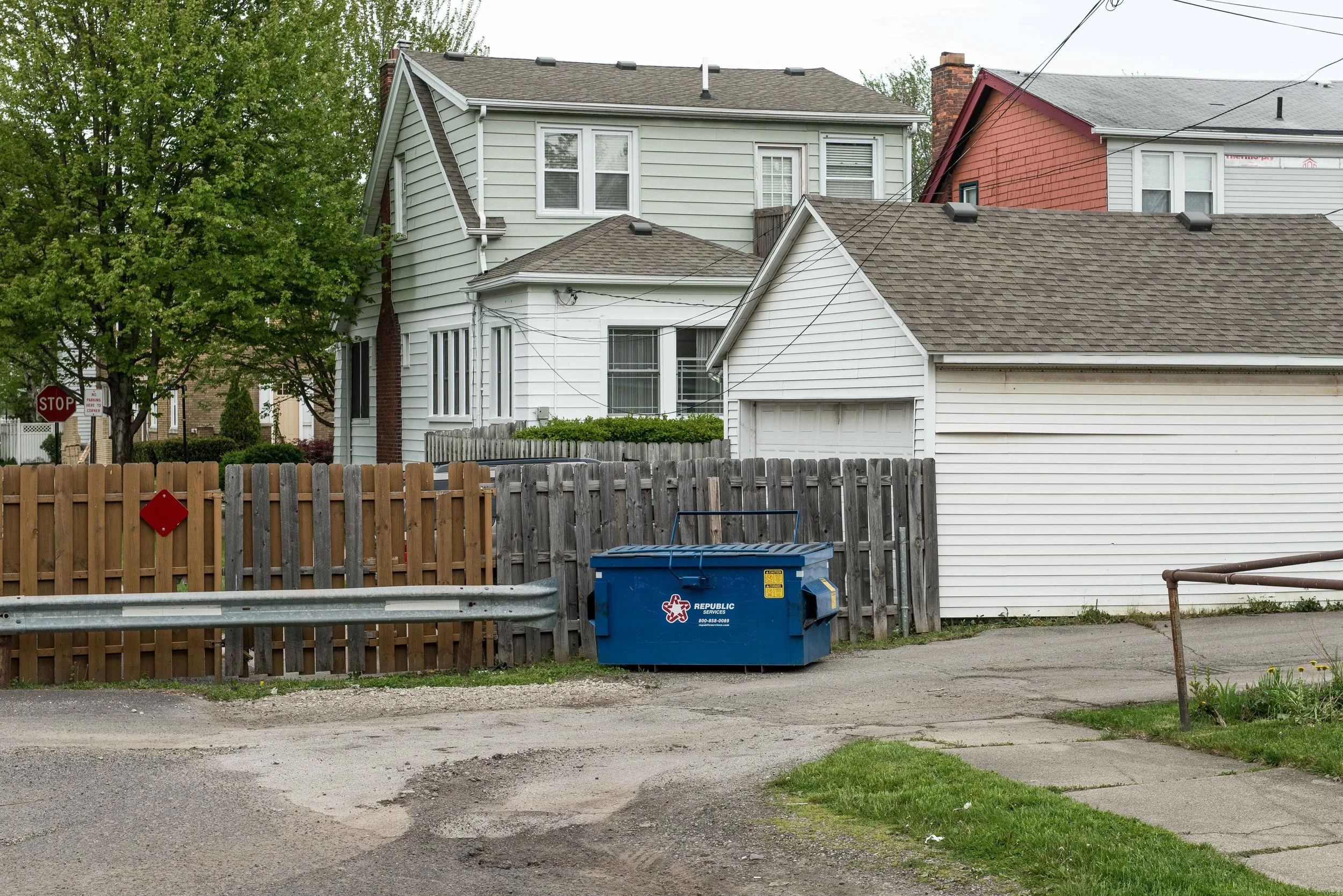  Detroit side of Brooks Street closing, sidewalk is also closed. 