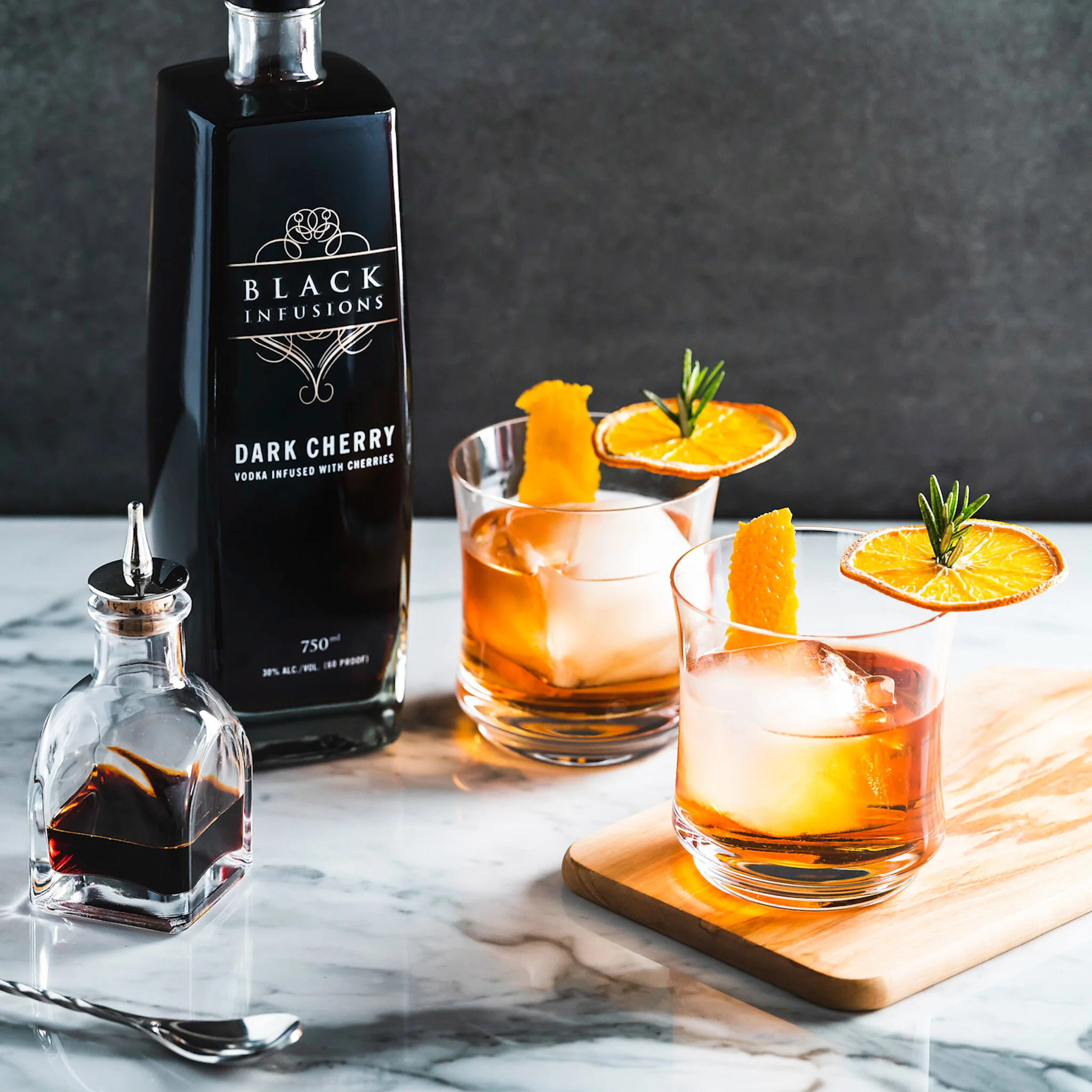 Dark Cherry Vodka Recipes — Black Infusions