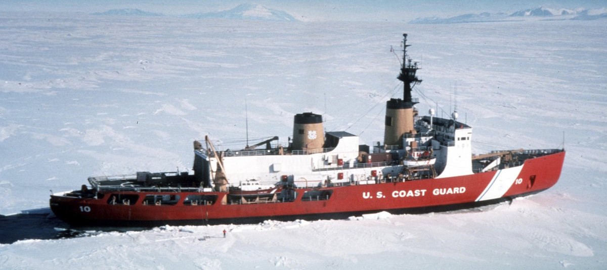 “An icebreaker is a special-purpose ship or boat designed to move and navigate through ice-covered waters, and provide safe waterways for other boats and ships.” — Wikipedia