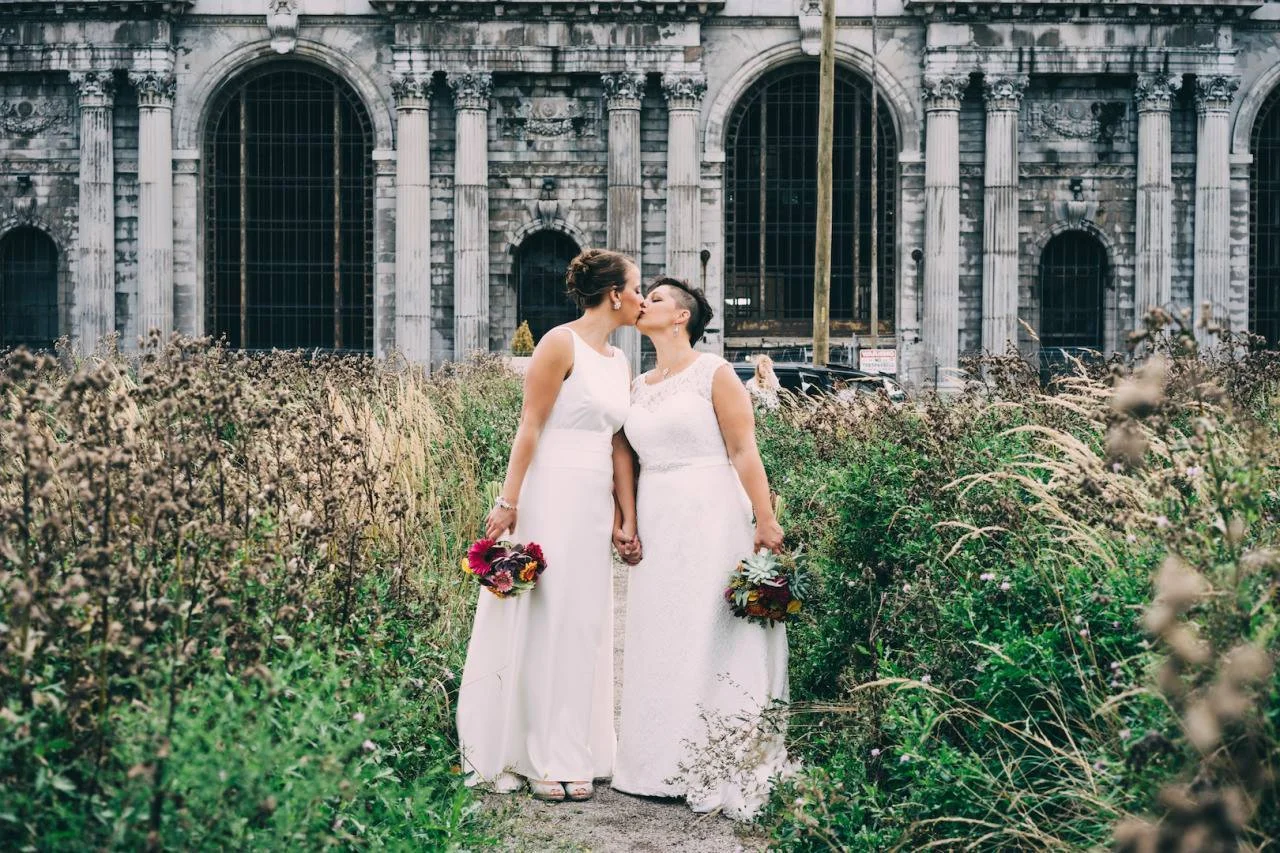 Michigan Central Station Wedding