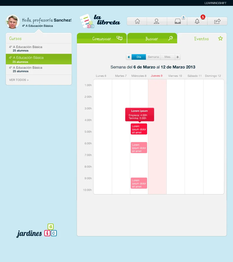 Teacher Web Platform