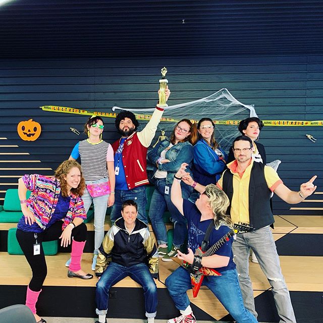 #firstplace🏆 #80s #uxdesigners #albumcover #workcostumecontest