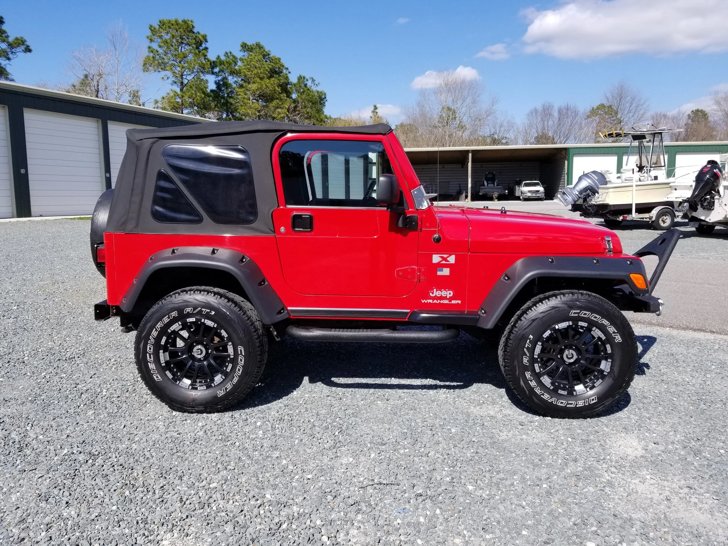 Jeep Wrangler Red